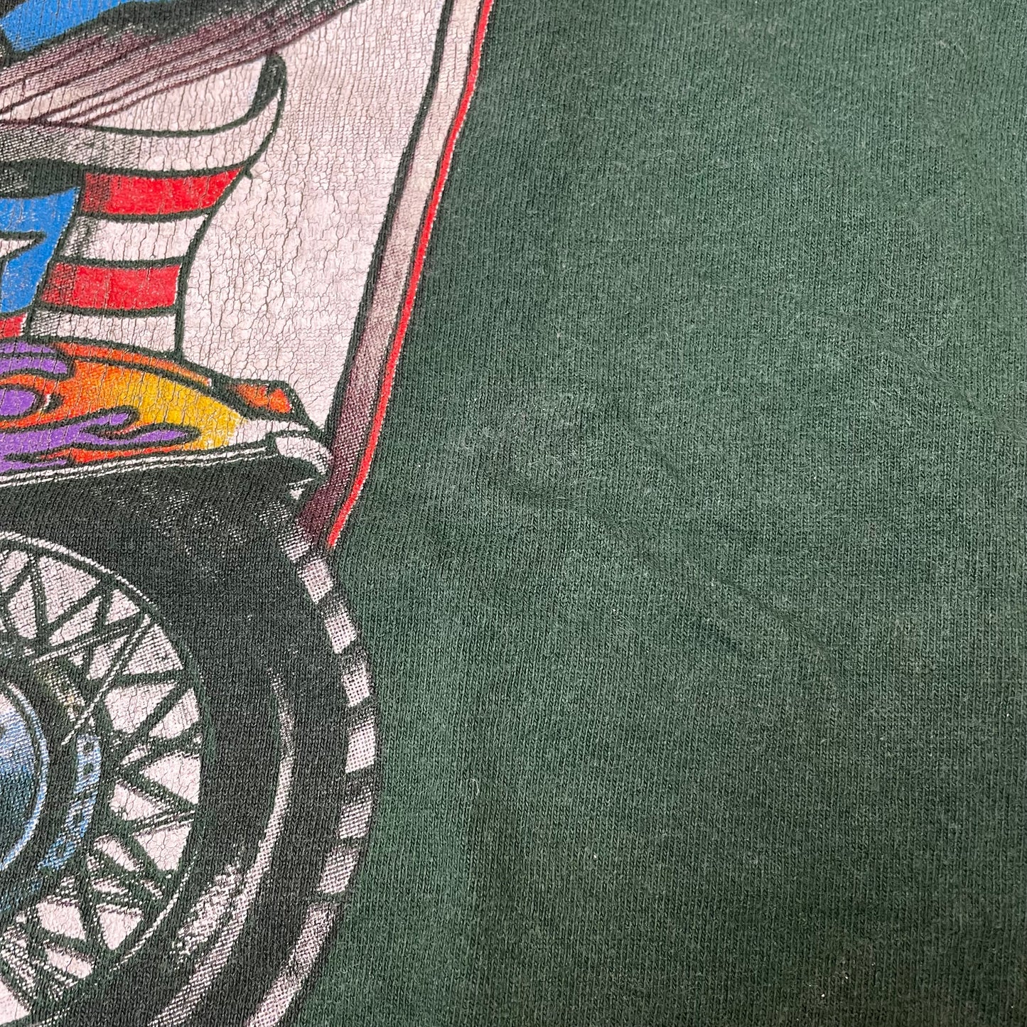 (L) 1996 Maverick Marcus Dairy Super Sunday Tshirt grün Single Stitch