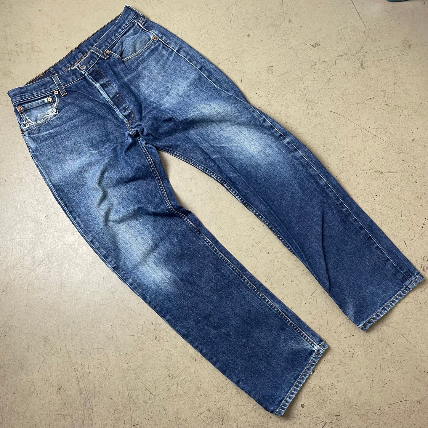 (M) Levi’s 501 Jeanshose blau W34L32
