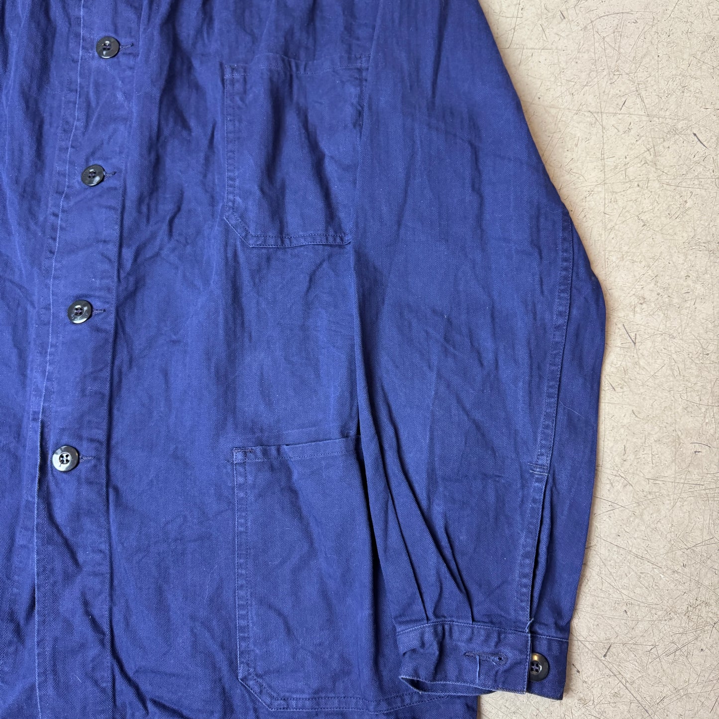 (XL) French Work Shirt blau
