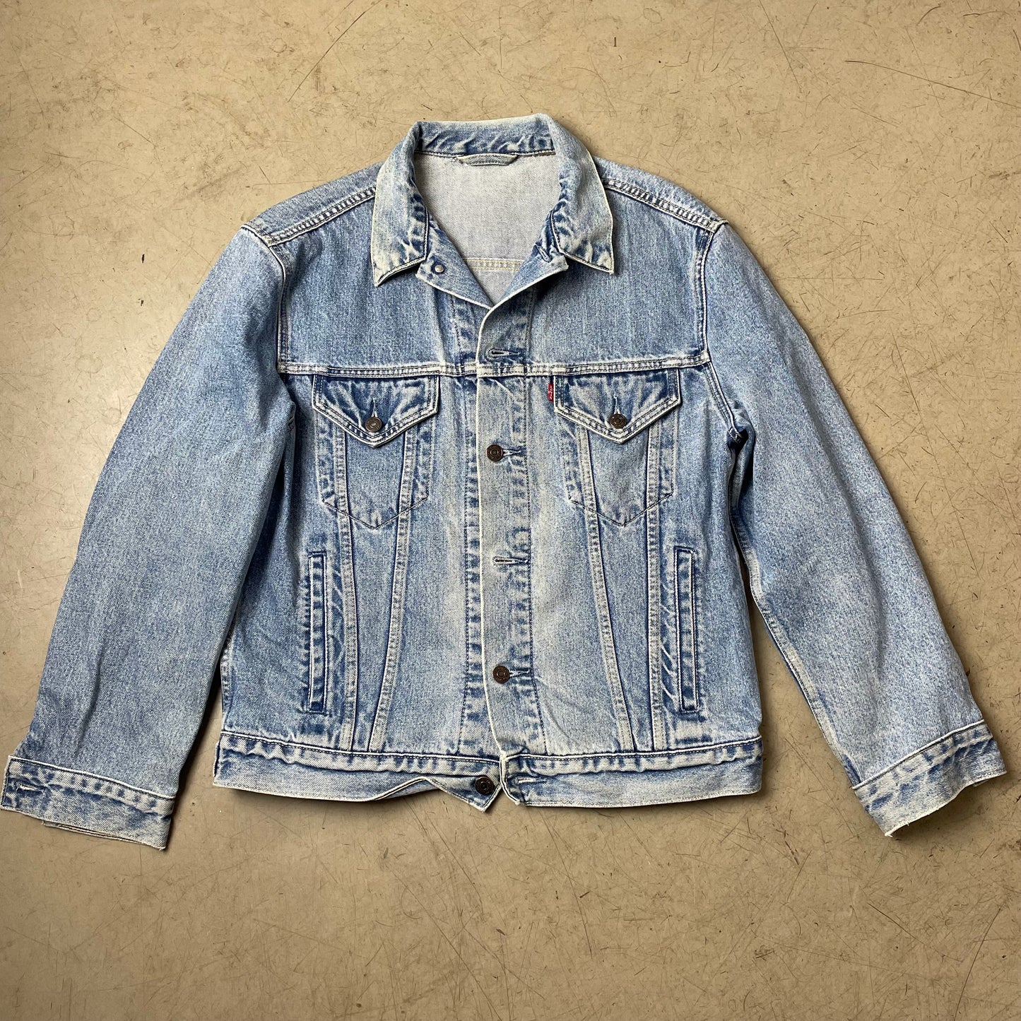 (L) Levi’s Jeansjacke hellblau