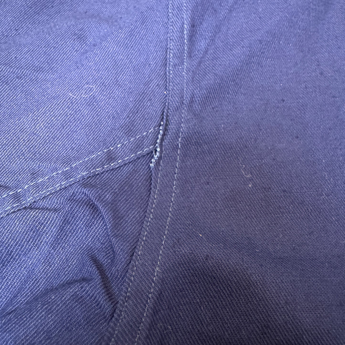 (XXL) French Work Shirt blau