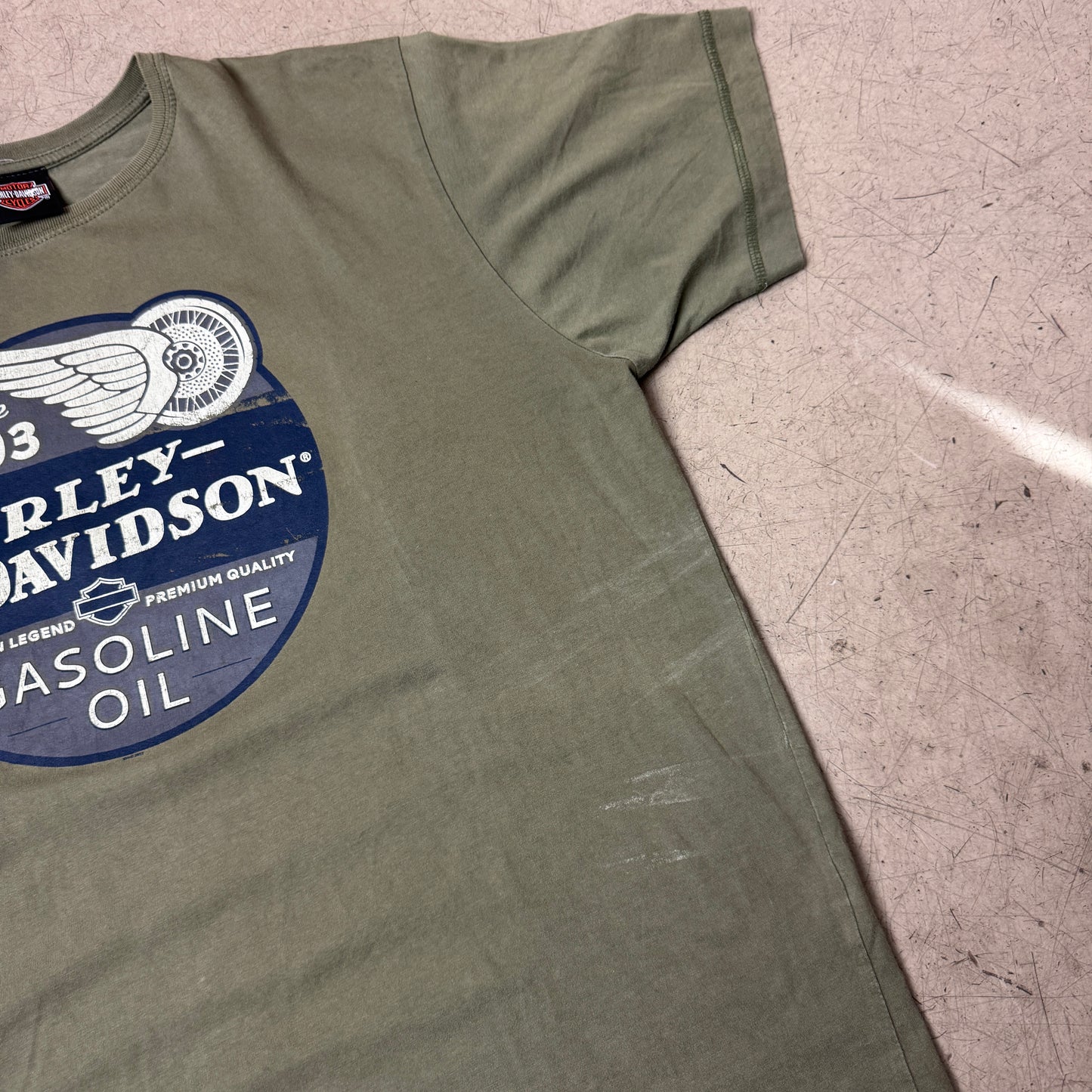 (L-XL) Harley Davidson Biker T-shirt