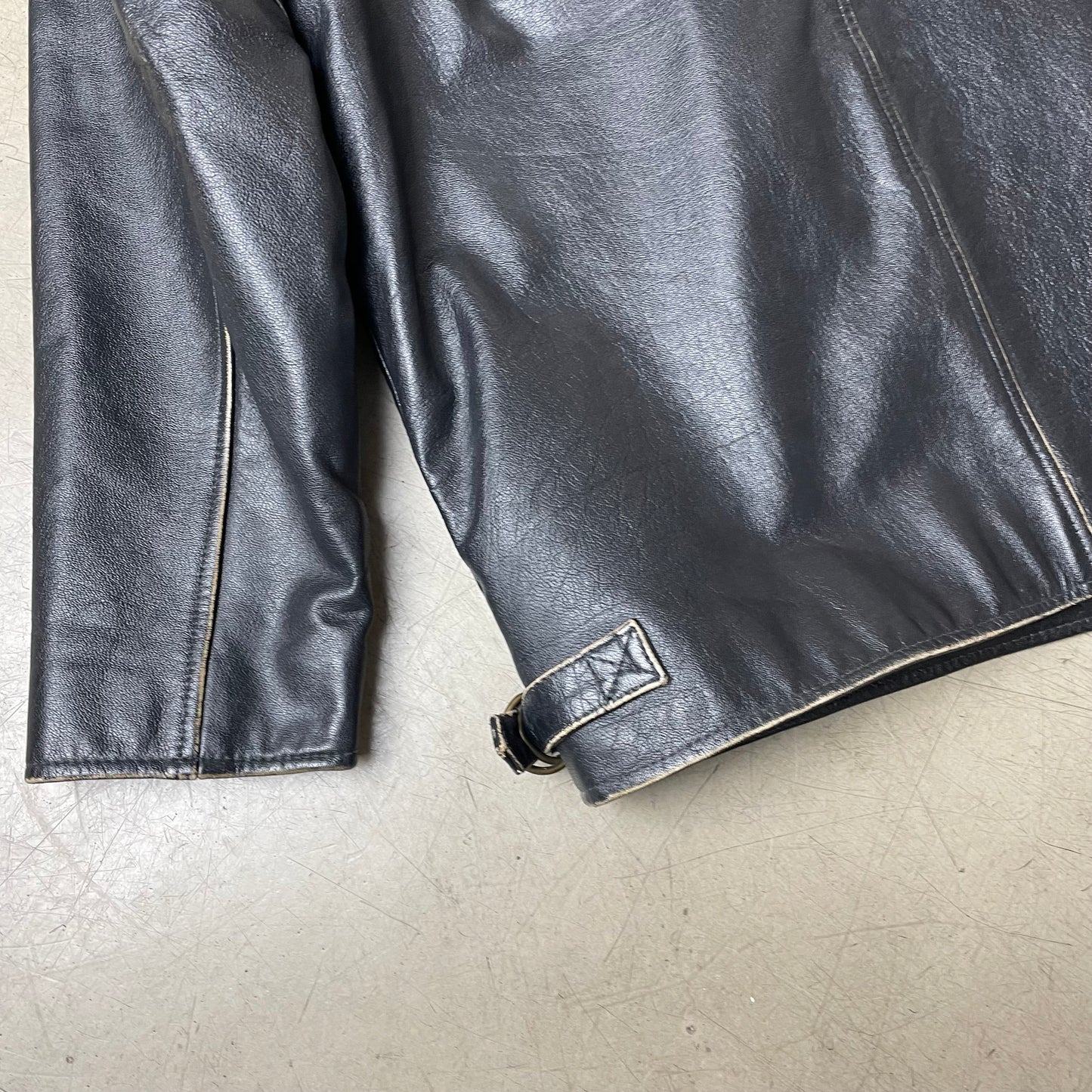 (M) Gipsy Lederjacke schwarz
