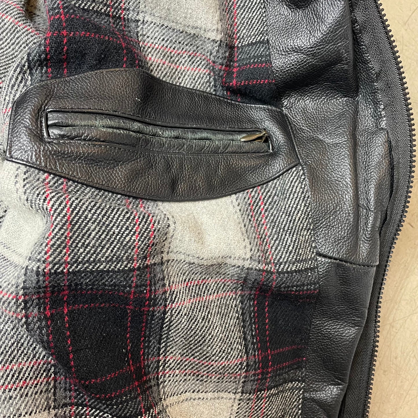 (XL) Gipsy Lederjacke schwarz