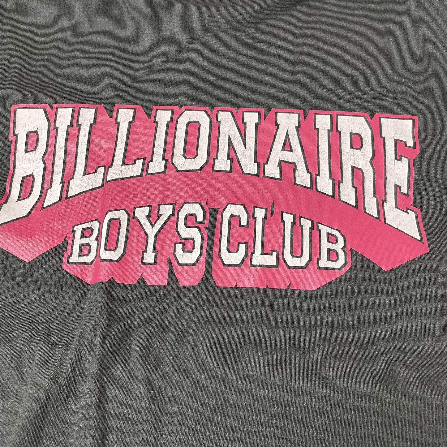 (L) Billionaire Boys Club Logo Tshirt faded black rot