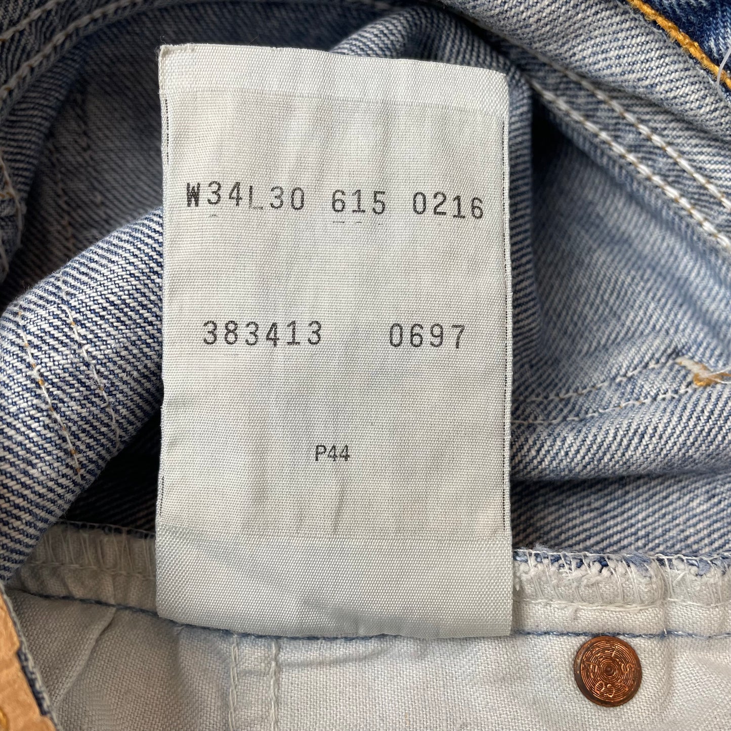 (L) Levi’s Orange Tab 615 02 Jeanshose W34/L30