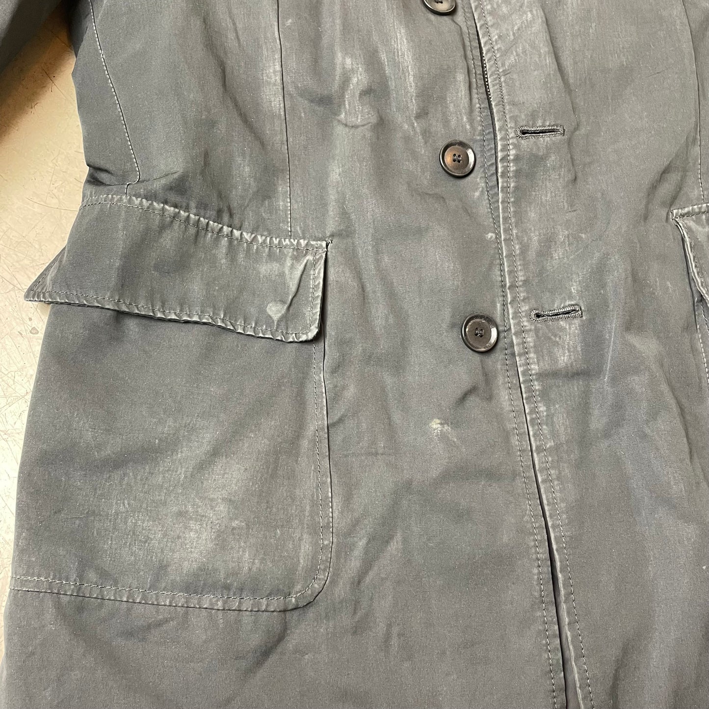 (M) Moncler Mantel Jacke lang schwarz