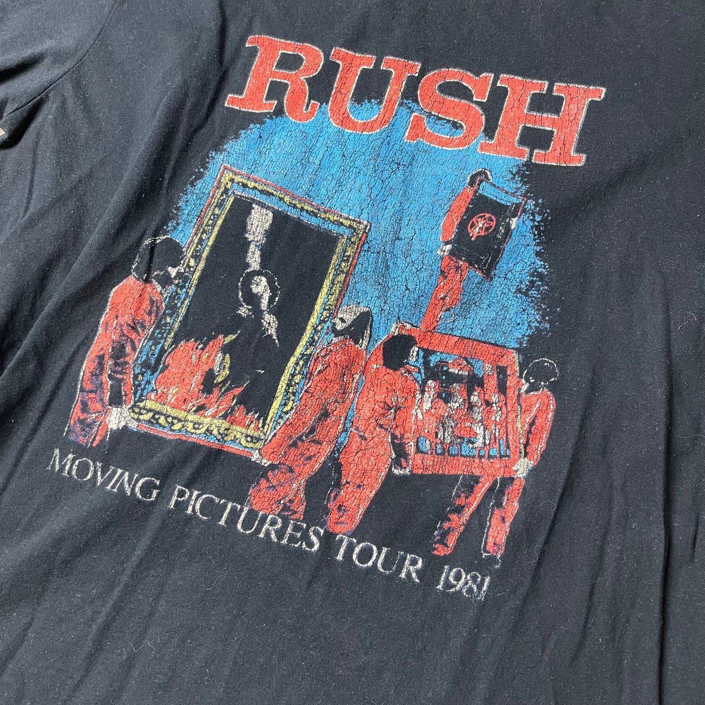 (XL) 2016 Rush Band Tshirt schwarz
