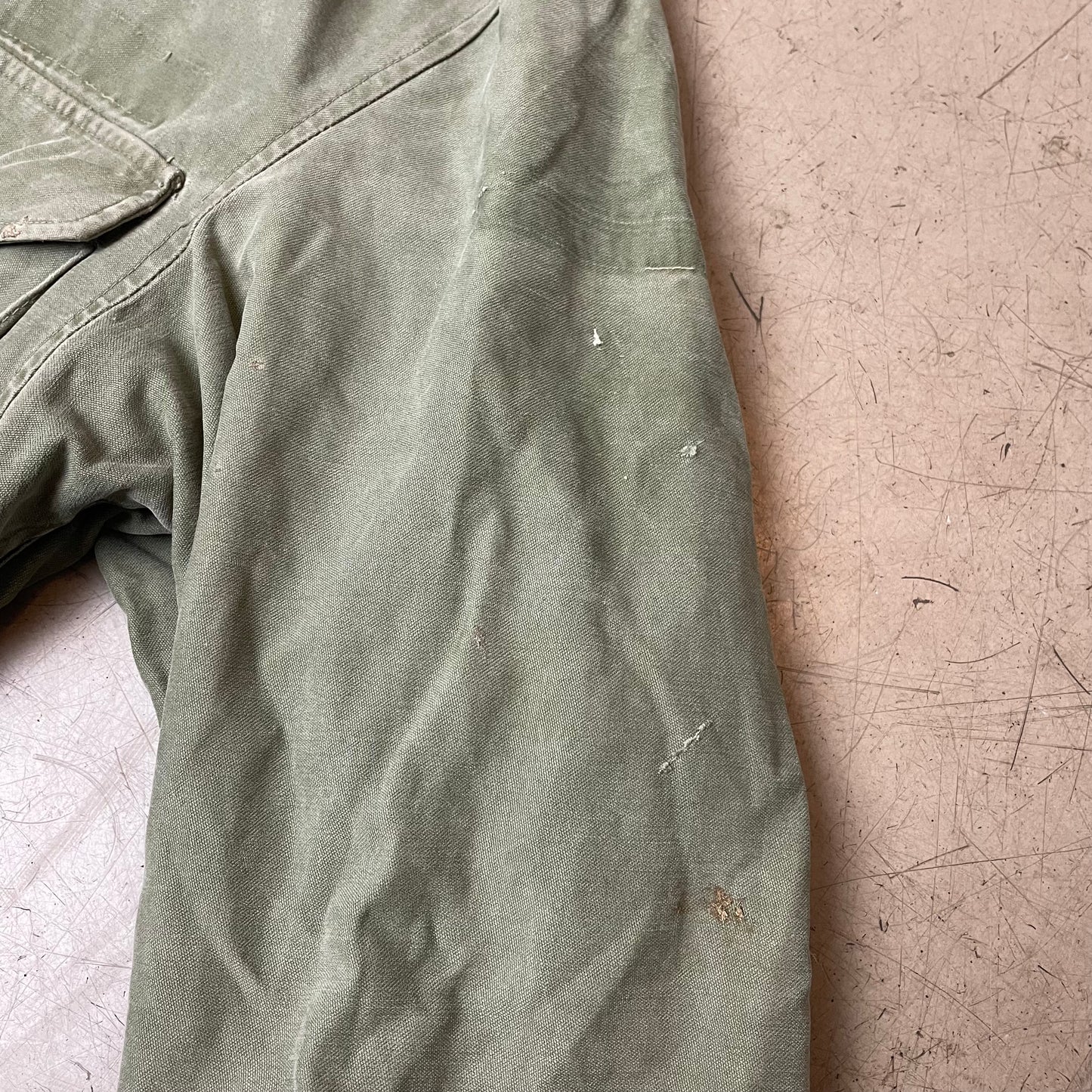 (M) Vintage M51 Field Jacket US Army faded grün S Long