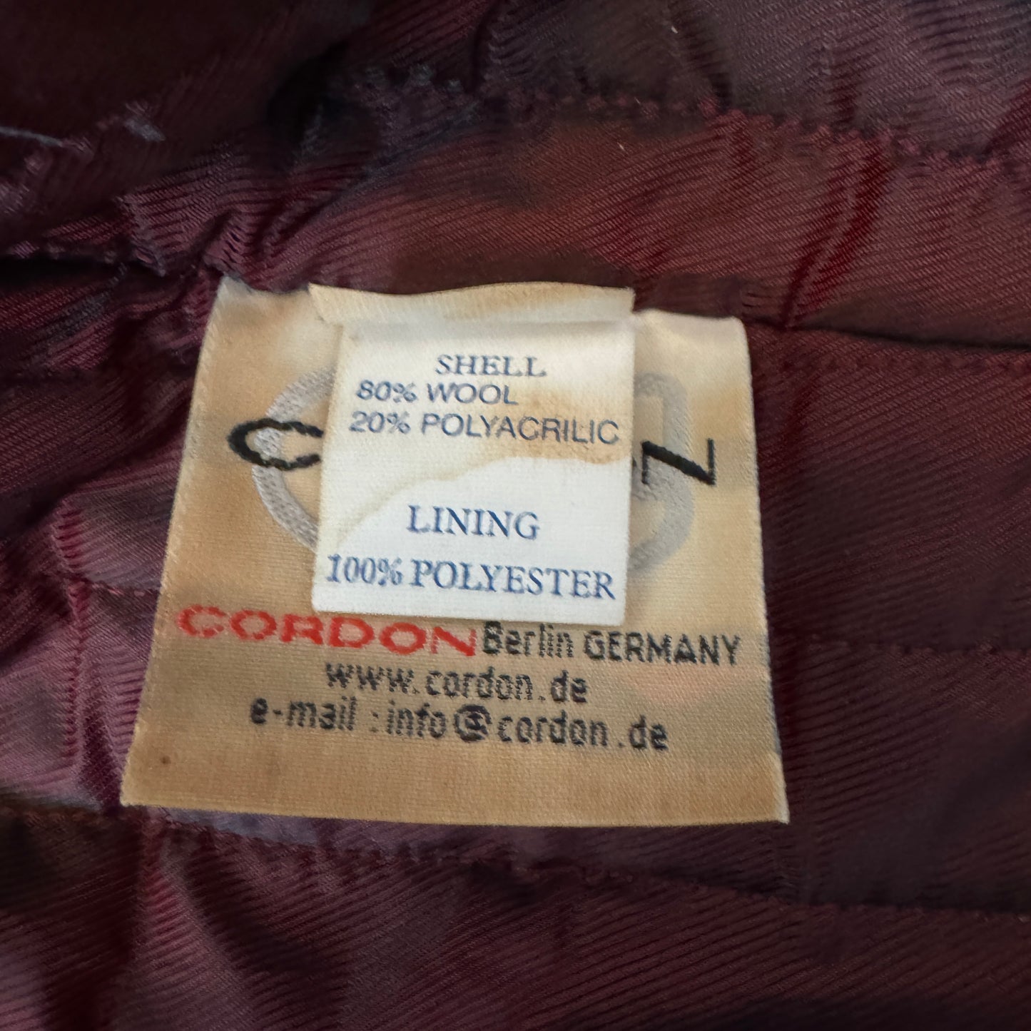 (XL) Cordon College 86 Bomberjacke schwarz