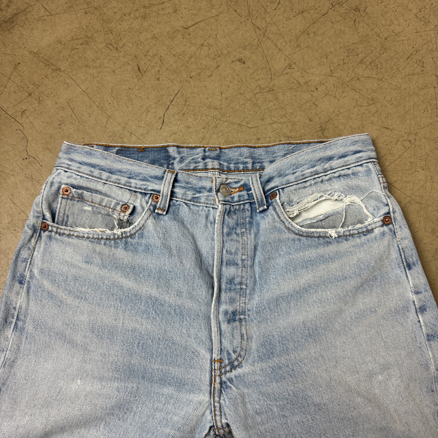 (S-M) Levi’s 501 Jeanshose W32/L32