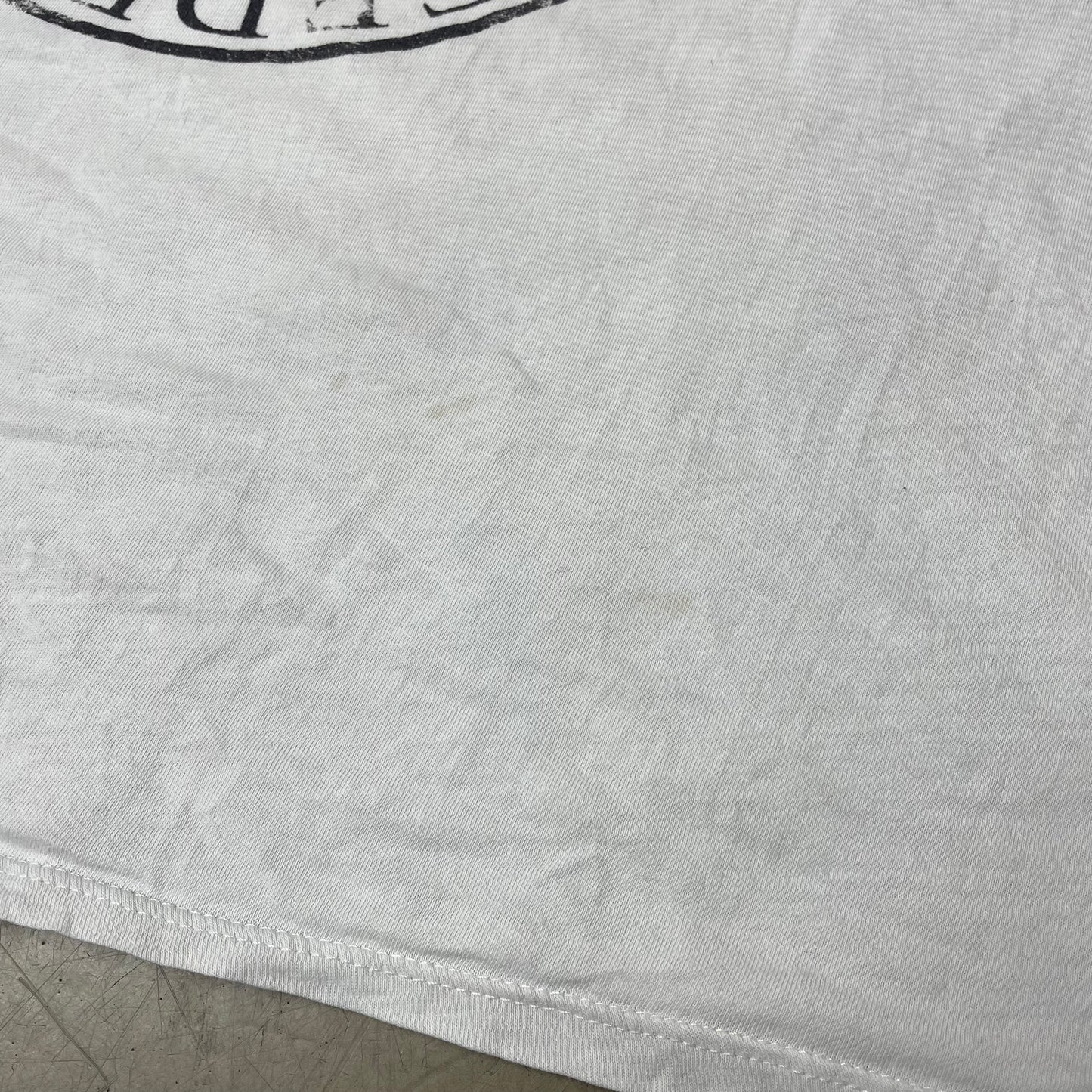 (M) Ramones Band Tshirt weiß schwarz
