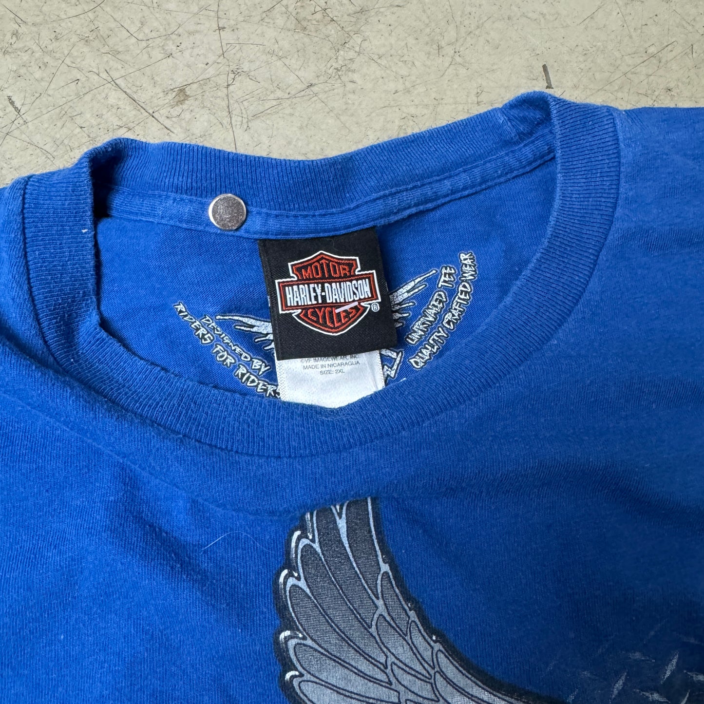 (XXL) Harley Davidson Eagle Longsleeve
