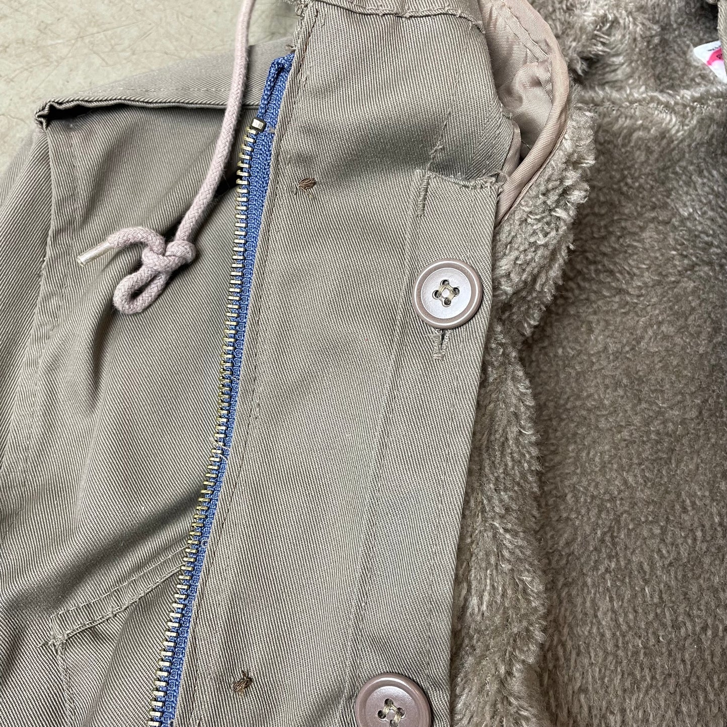 (XL) Originaler BW Army Parka Khaki olivgrün 54