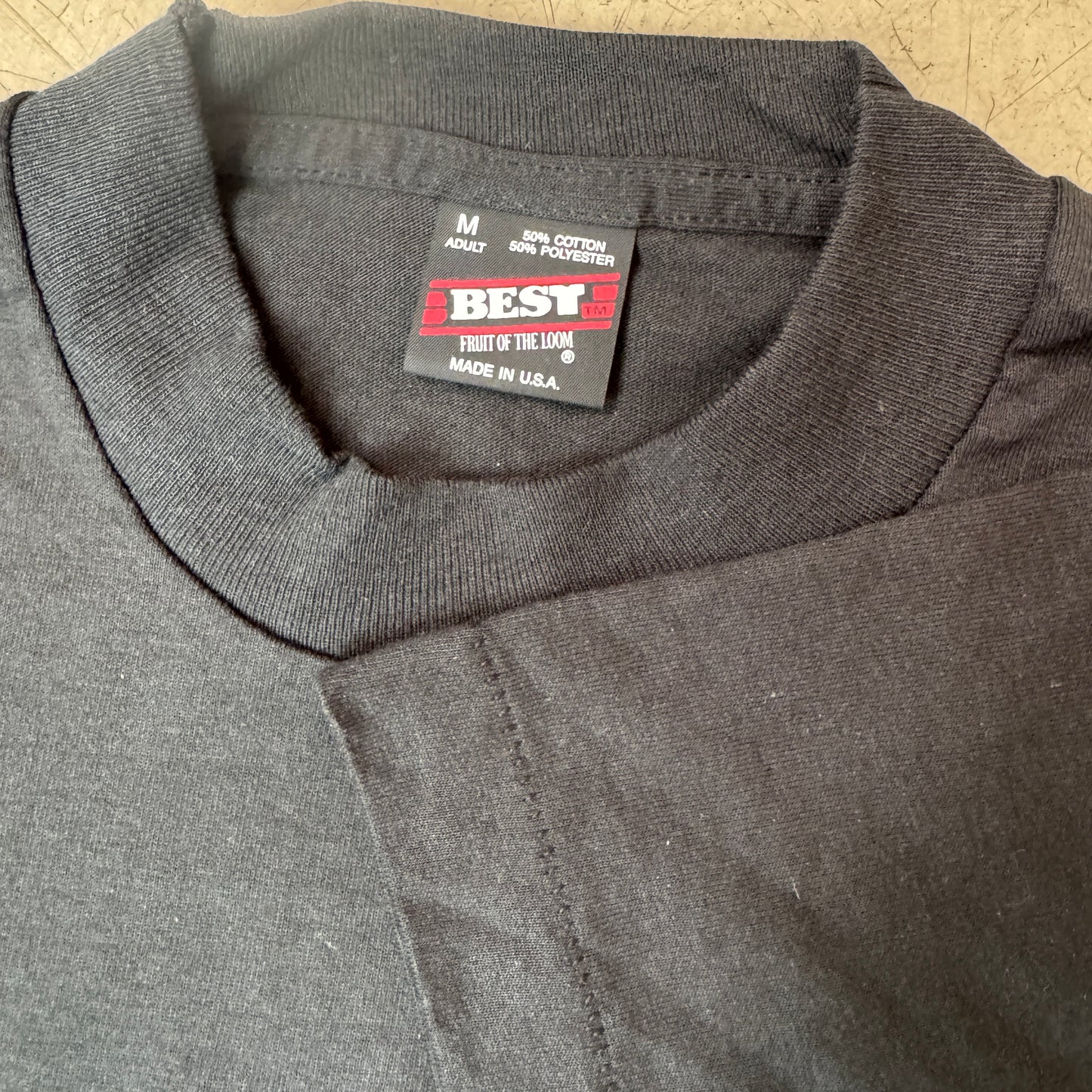 (M) 1990s Single Stitch Eagle T-Shirt Best by Fruit of the Loom