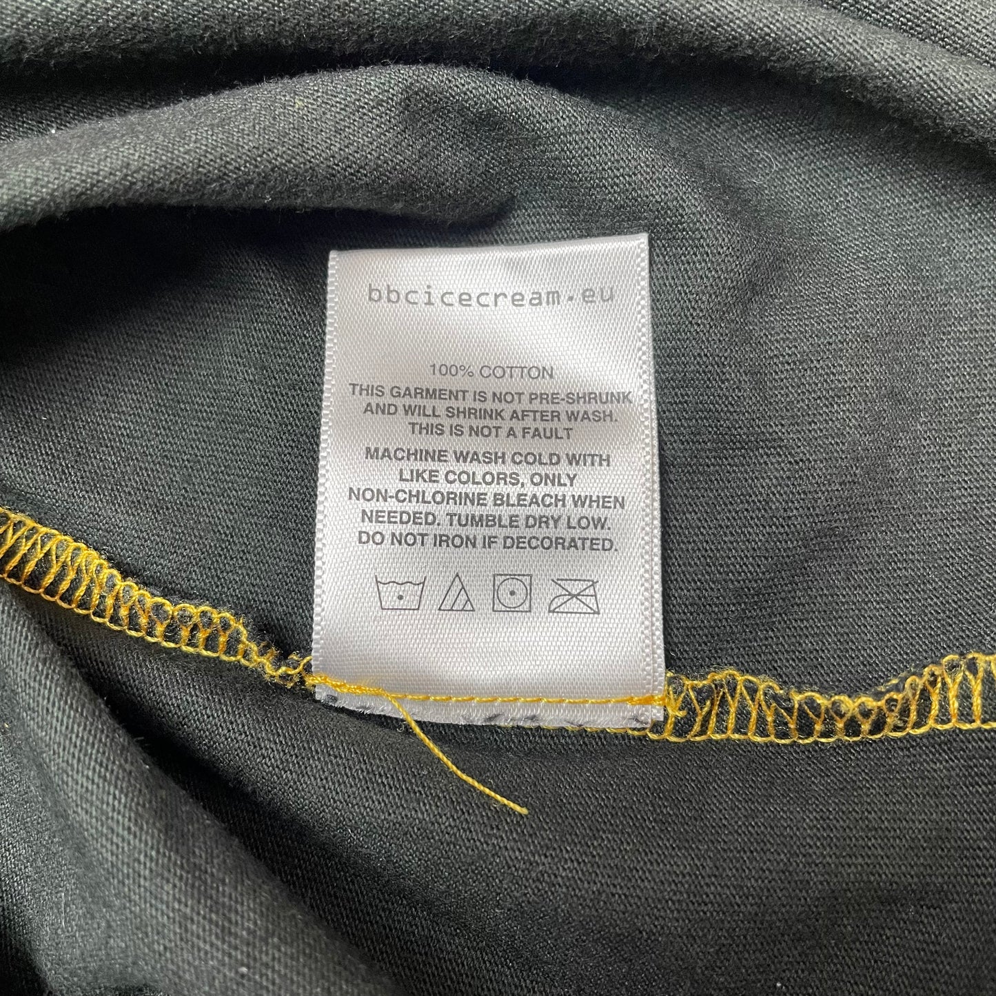 (L) Billionaire Boys Club Logo Tshirt faded black rot