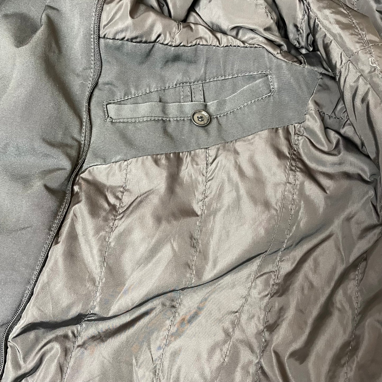 (M) Moncler Mantel Jacke lang schwarz