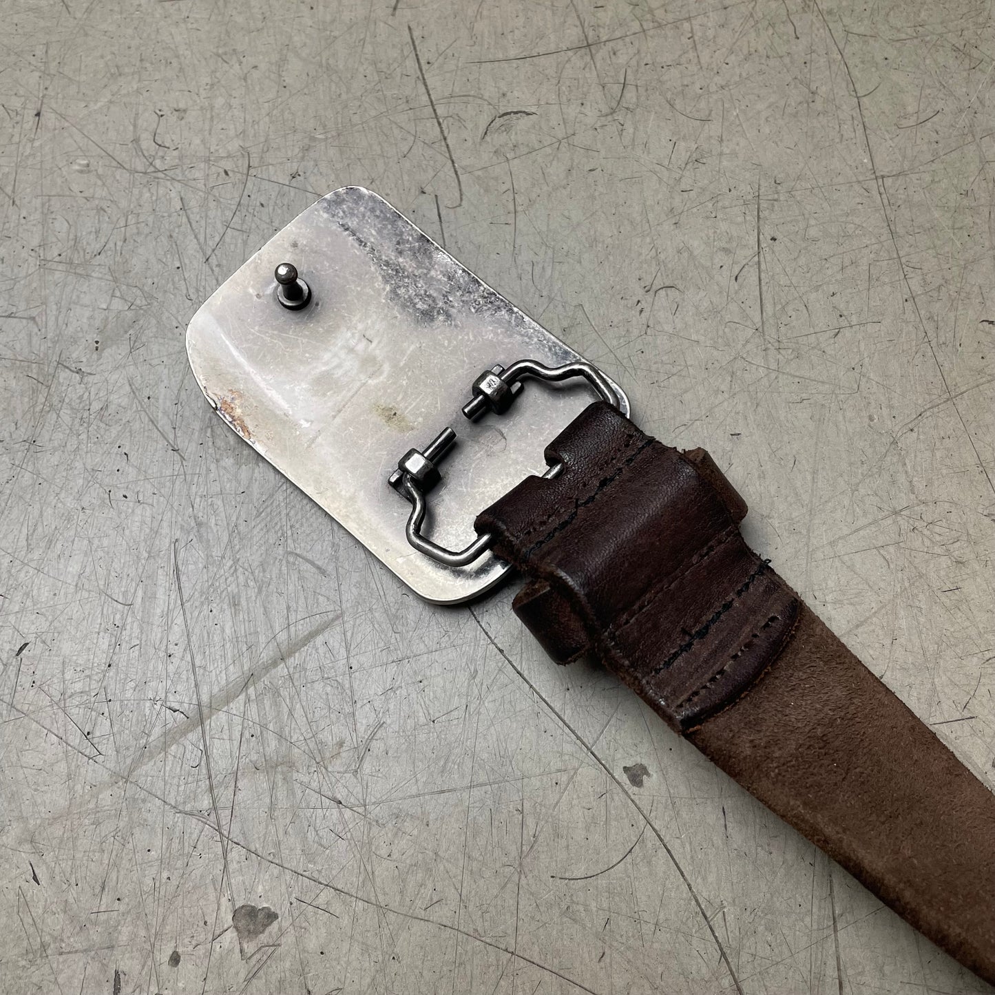 Vintage Levi’s Ledergürtel braun 125cm inkl. Schnalle