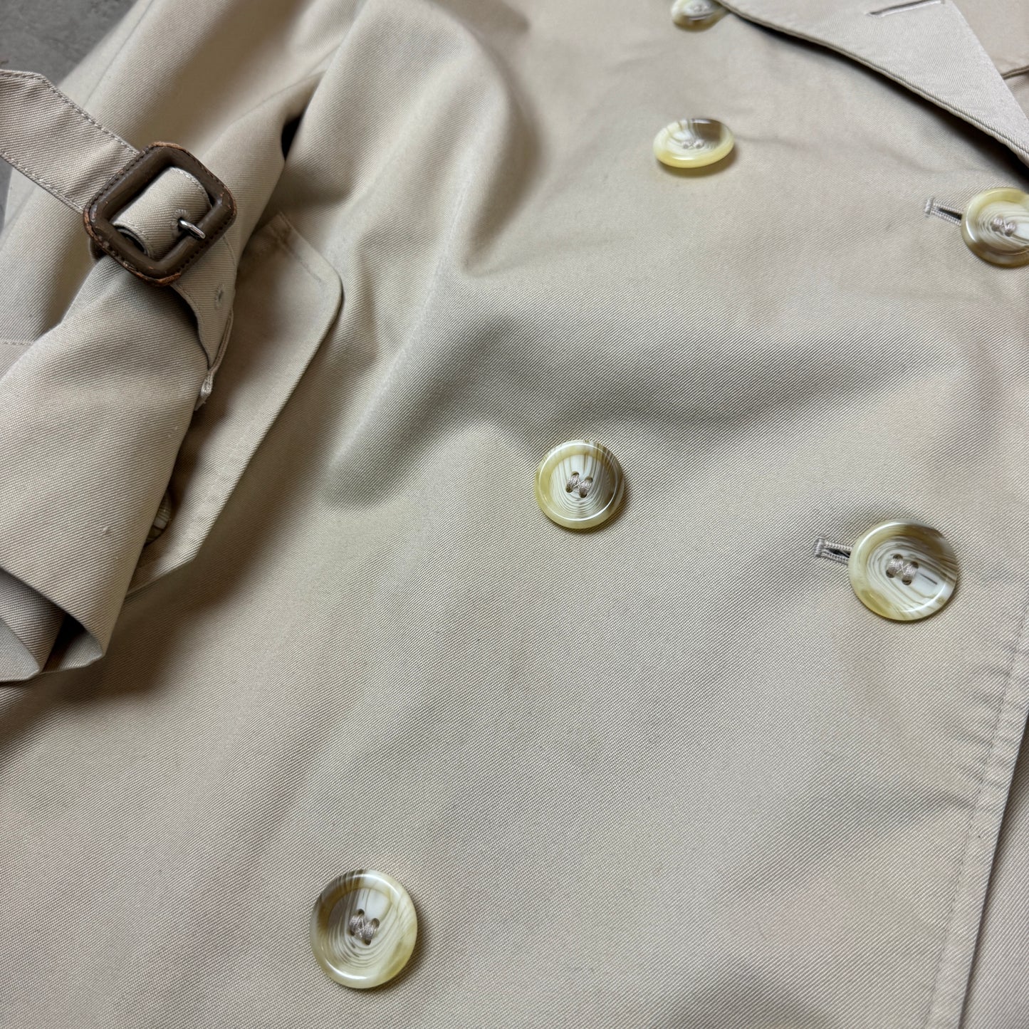 (WMN S-M) 1980s Burberrys Trench Coat