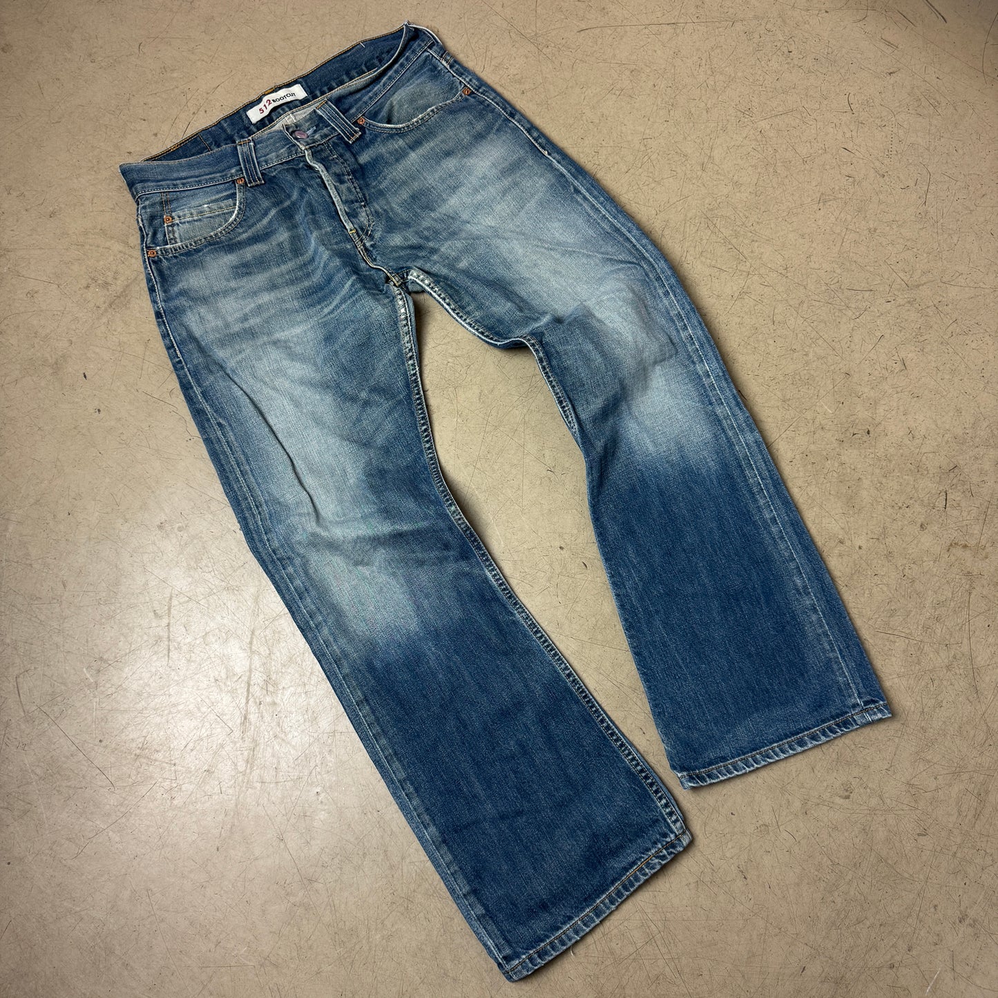 (L) Levi’s 512 Bootcut Jeanshose W34/L32