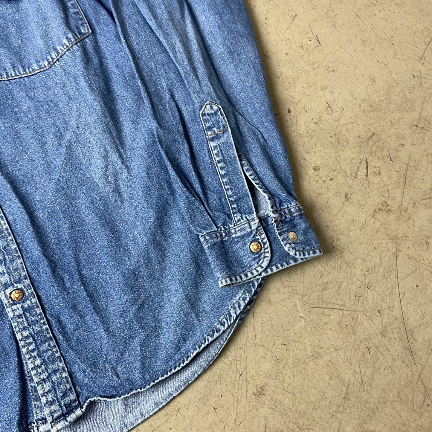(XL) 1990s Levi’s Jeanshemd Denim Blau Western