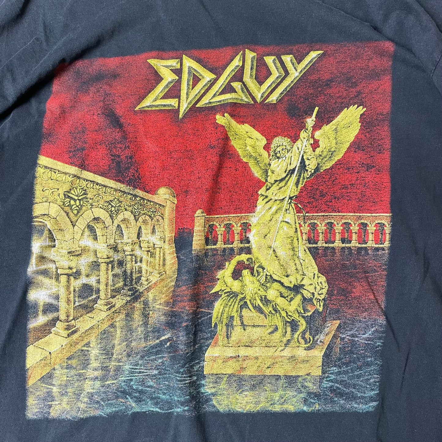 (XL) Edguy World Salvation Tour 1999 Band Tshirt schwarz
