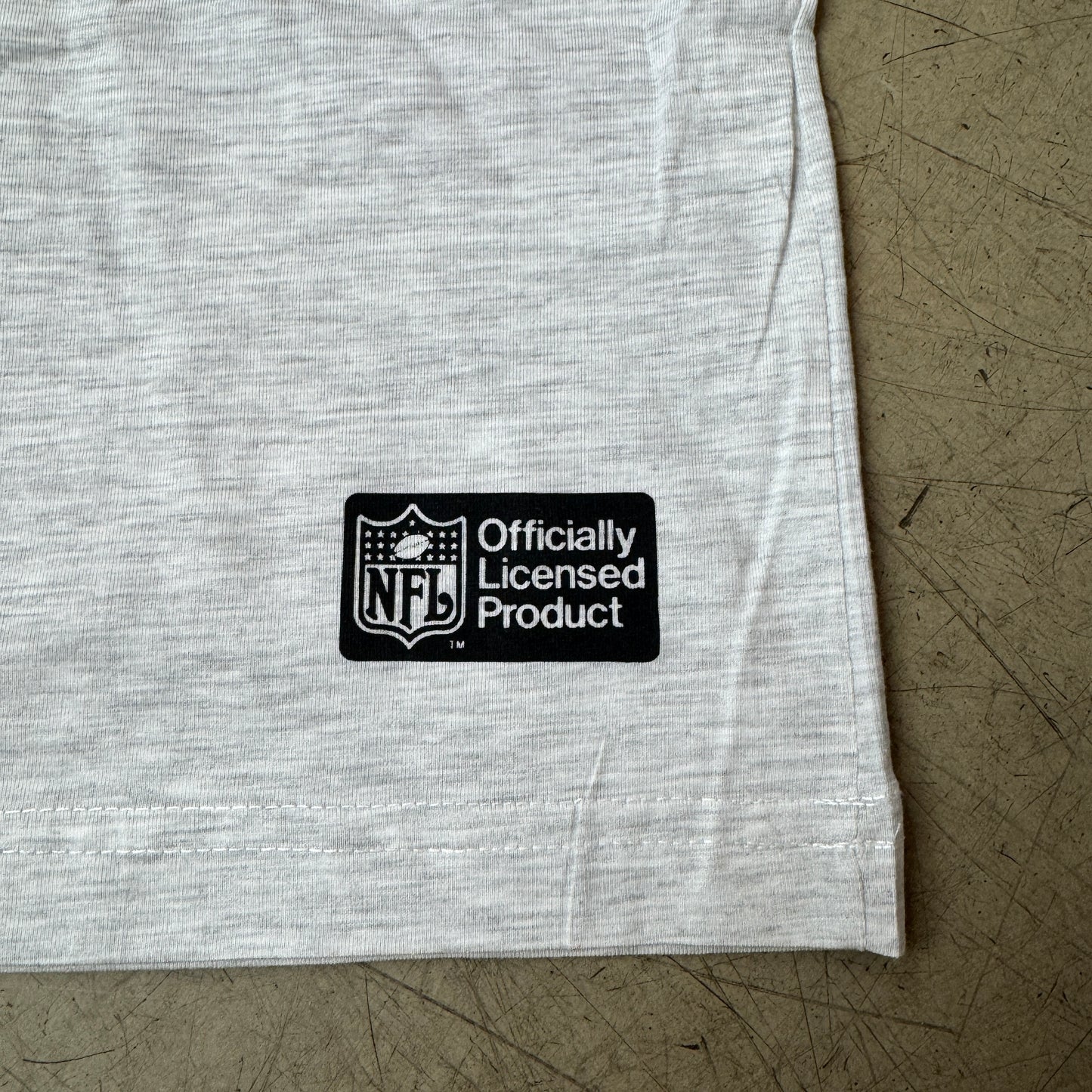 (L) 1990s Campri Teamline Raiders Los Angeles Tshirt grau