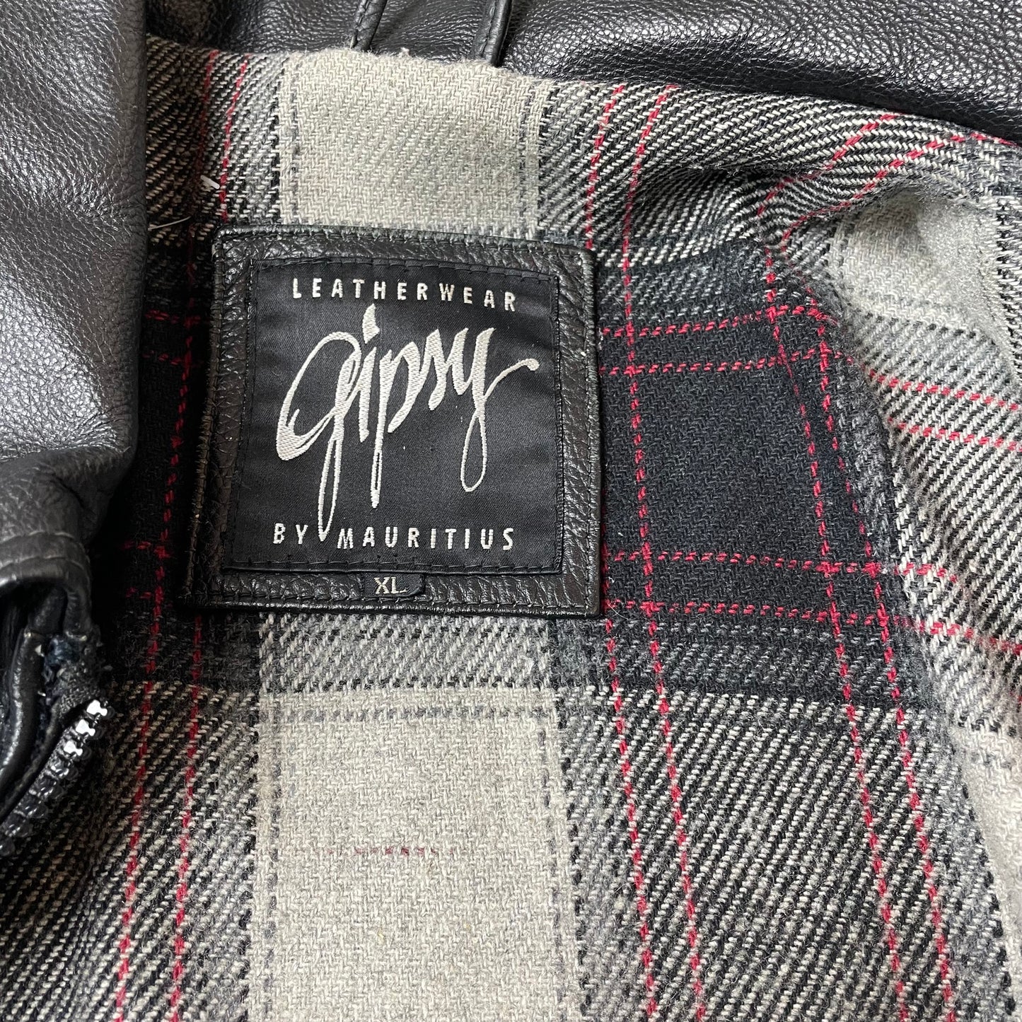 (XL) Gipsy Lederjacke schwarz