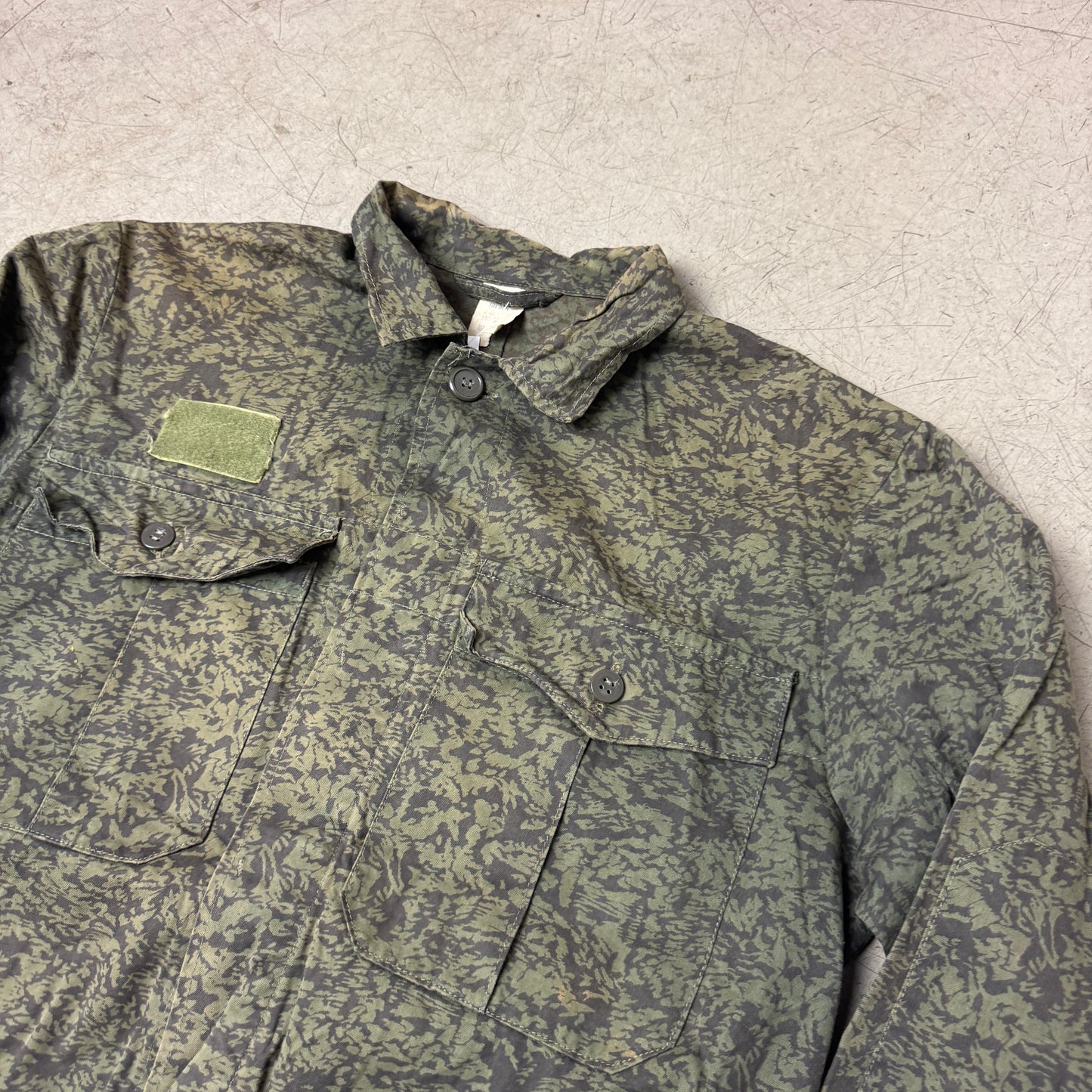 (S-M) Army Tarn Camo Jacket