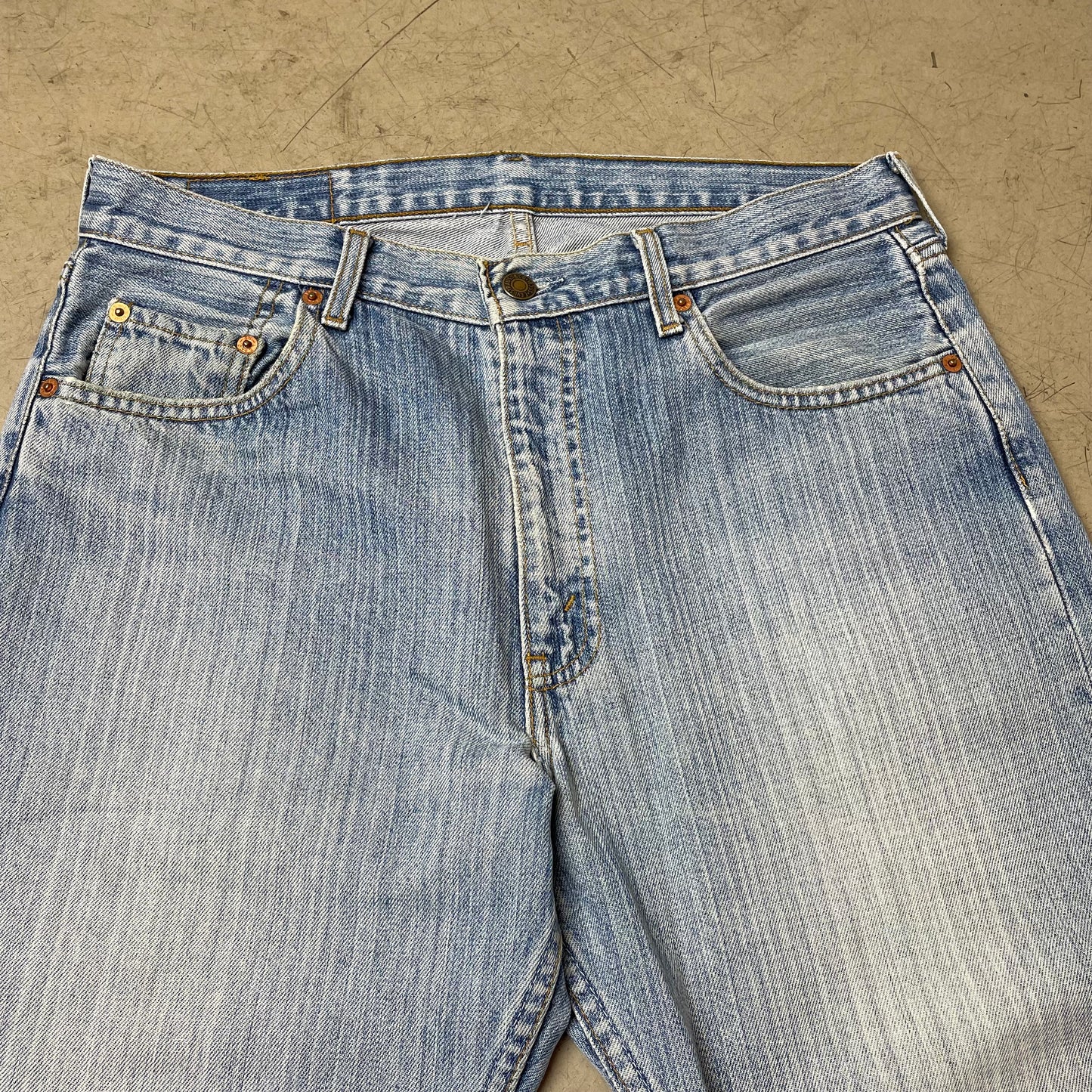 (L) Levi’s 505 04 Jeanshose faded blau W33/L32