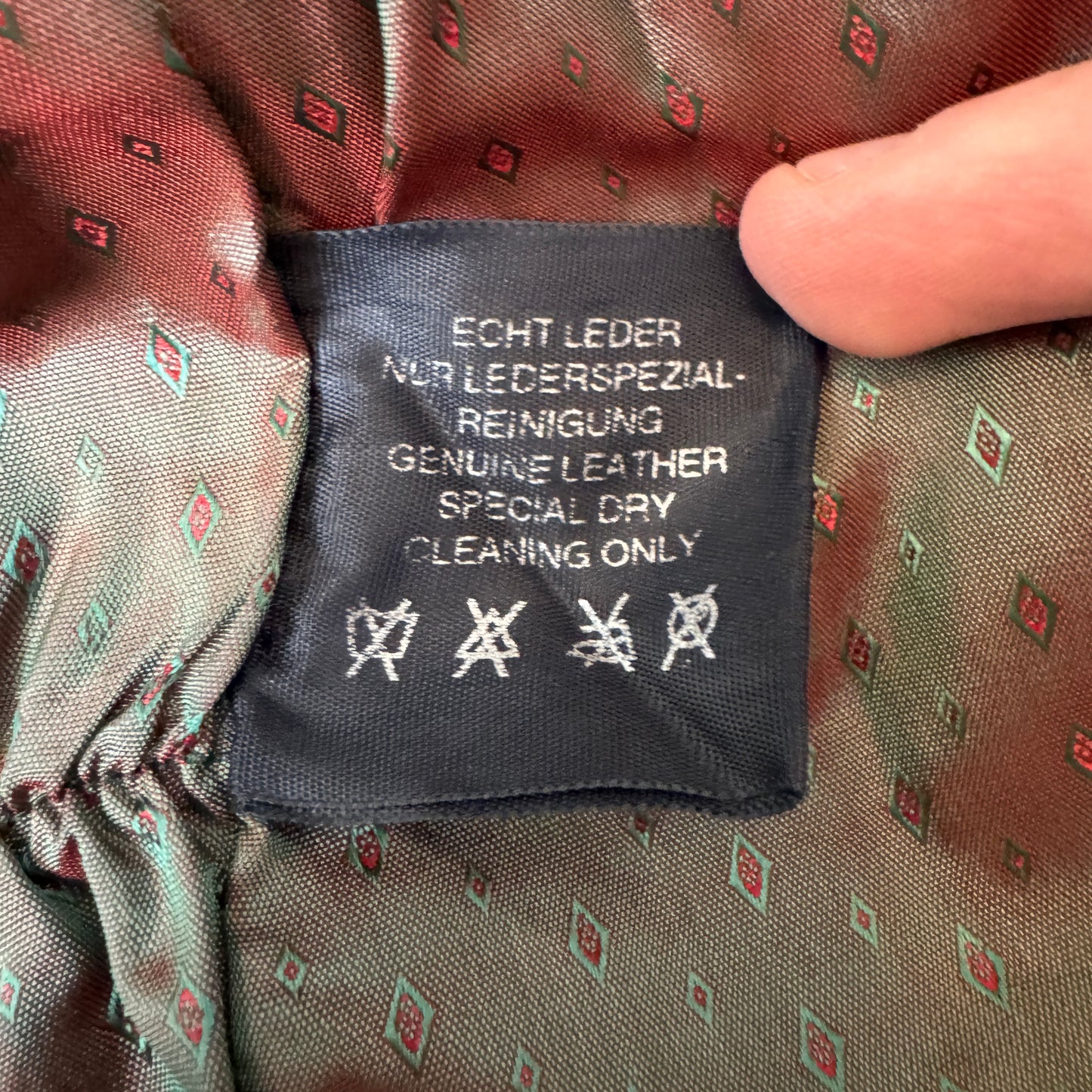 (M) Biker Lederjacke schwarz