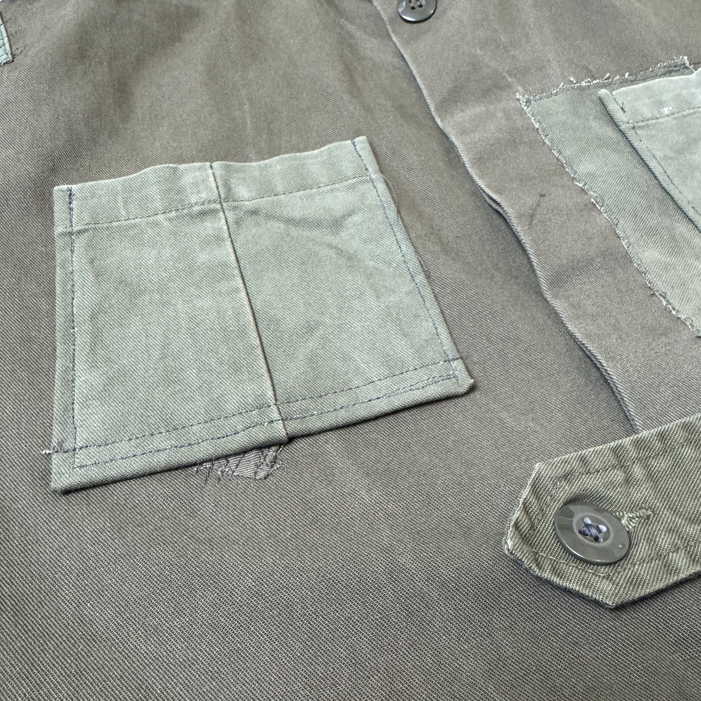 (XL) Reworked 1of1 Army Jacket