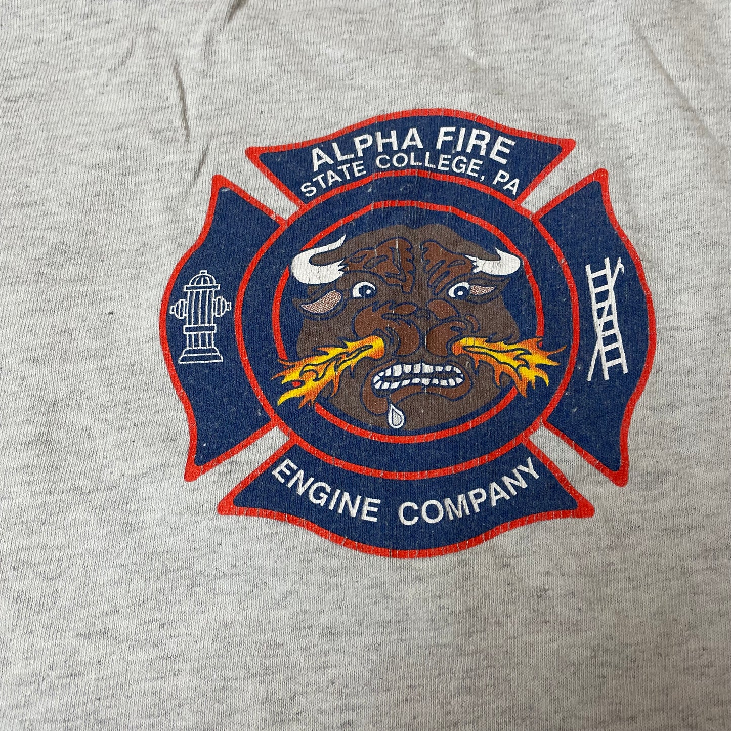 (XL) Alpha Fire Company State College Pennsylvania grau