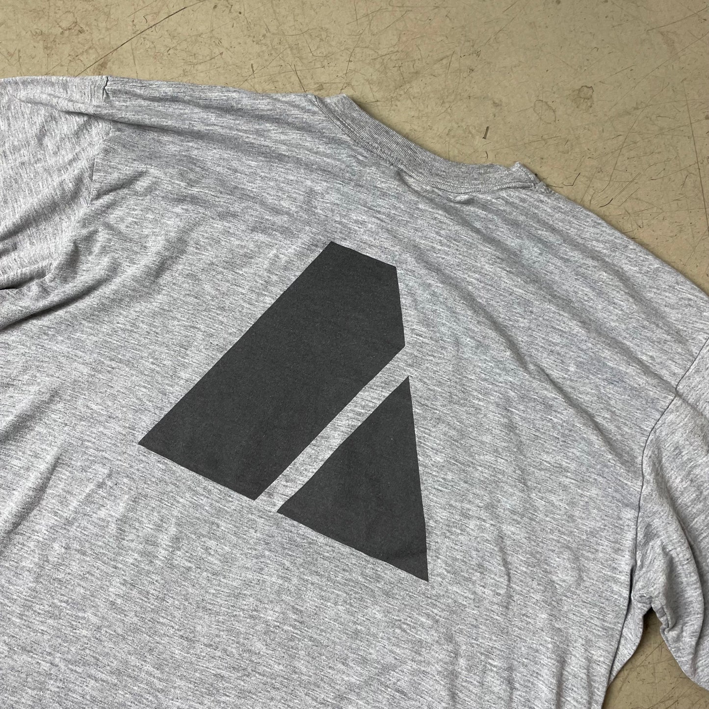 (L) US Army Tshirt grau schwarz