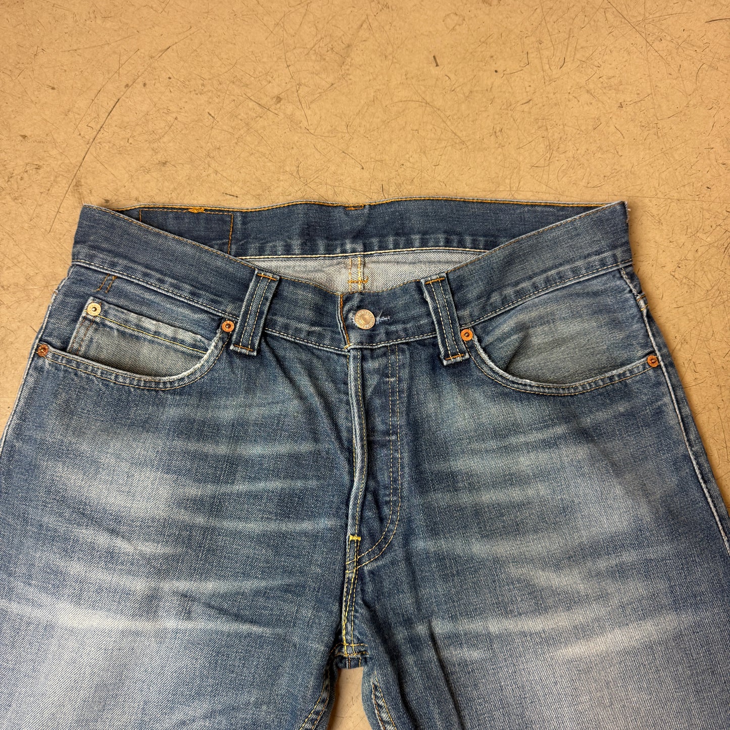 (XL) Faded Levi’s 512 Bootcut Jeanshose blau W34/L36