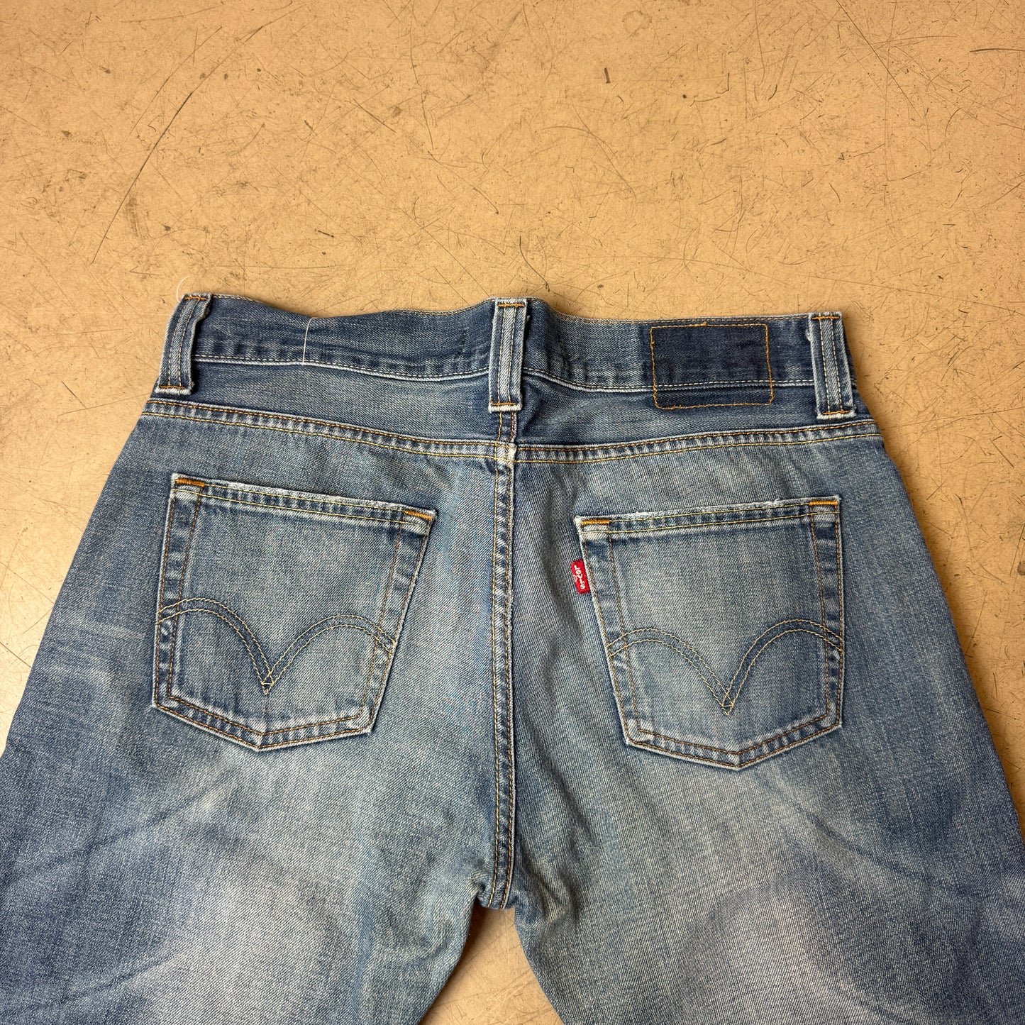 (XL) Faded Levi’s 512 Bootcut Jeanshose blau W34/L36