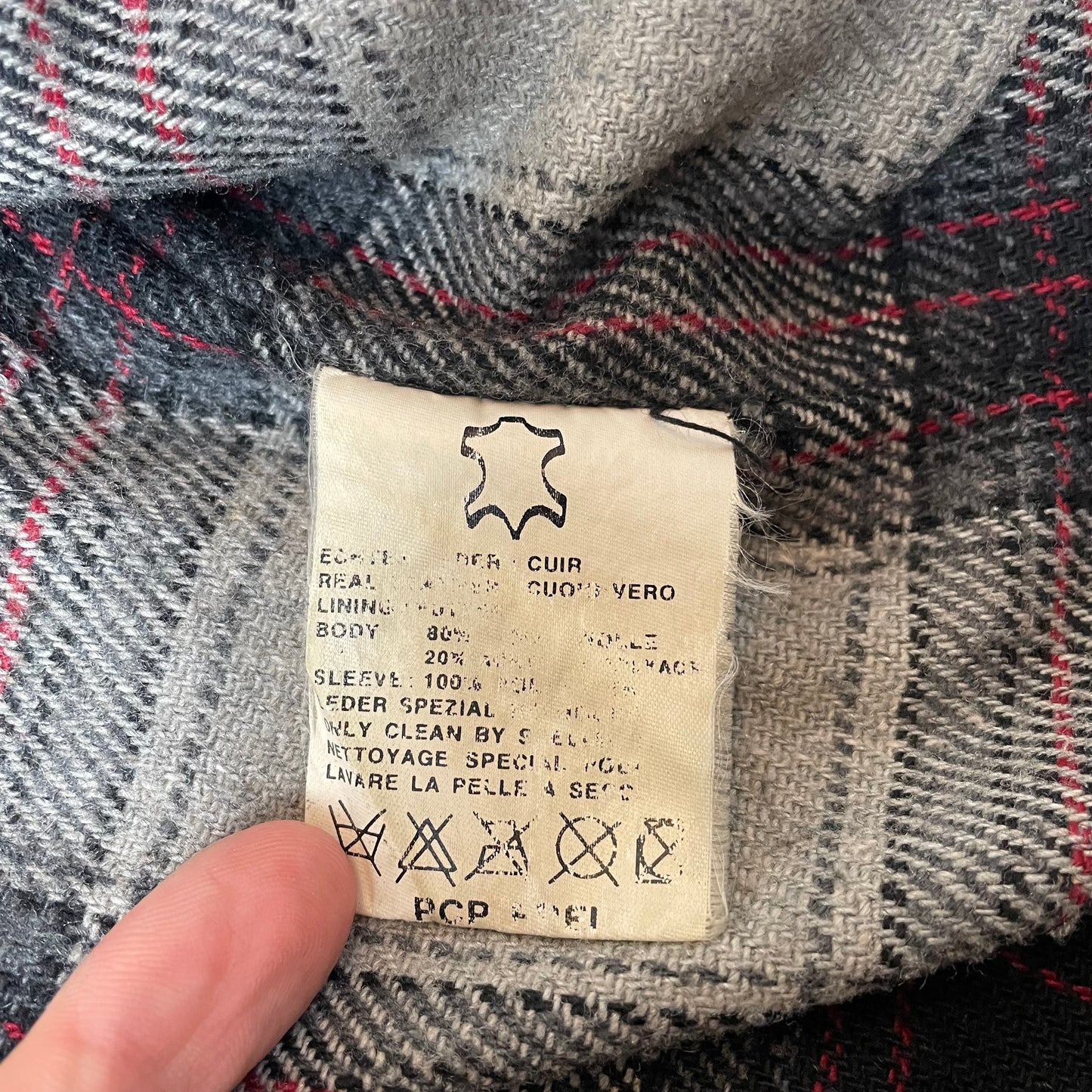 (XL) Gipsy Lederjacke schwarz