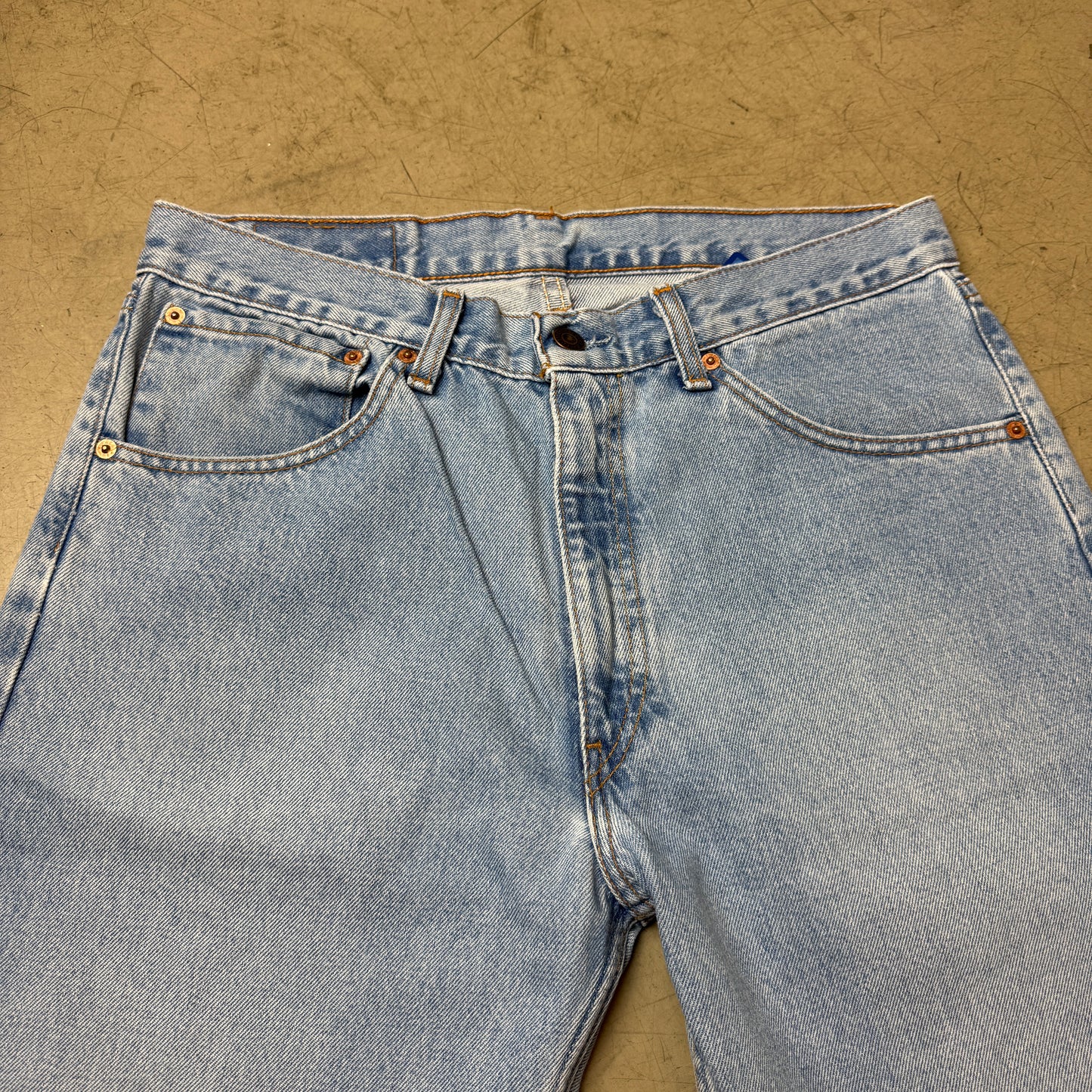 (M-L) Levi’s 521 02 Jeanshose hellblau W34/L36