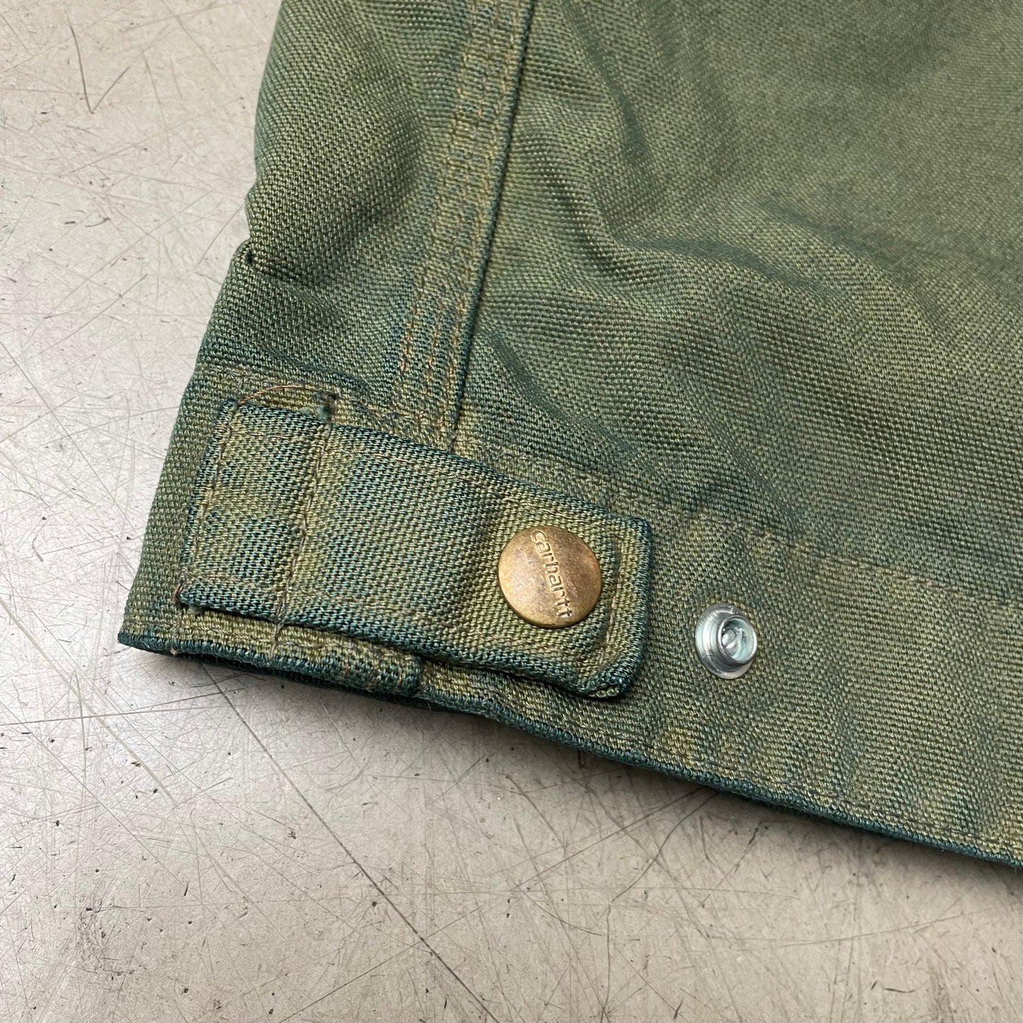 (L) Carhartt Detroit Workwear Jacke dunkelgrün