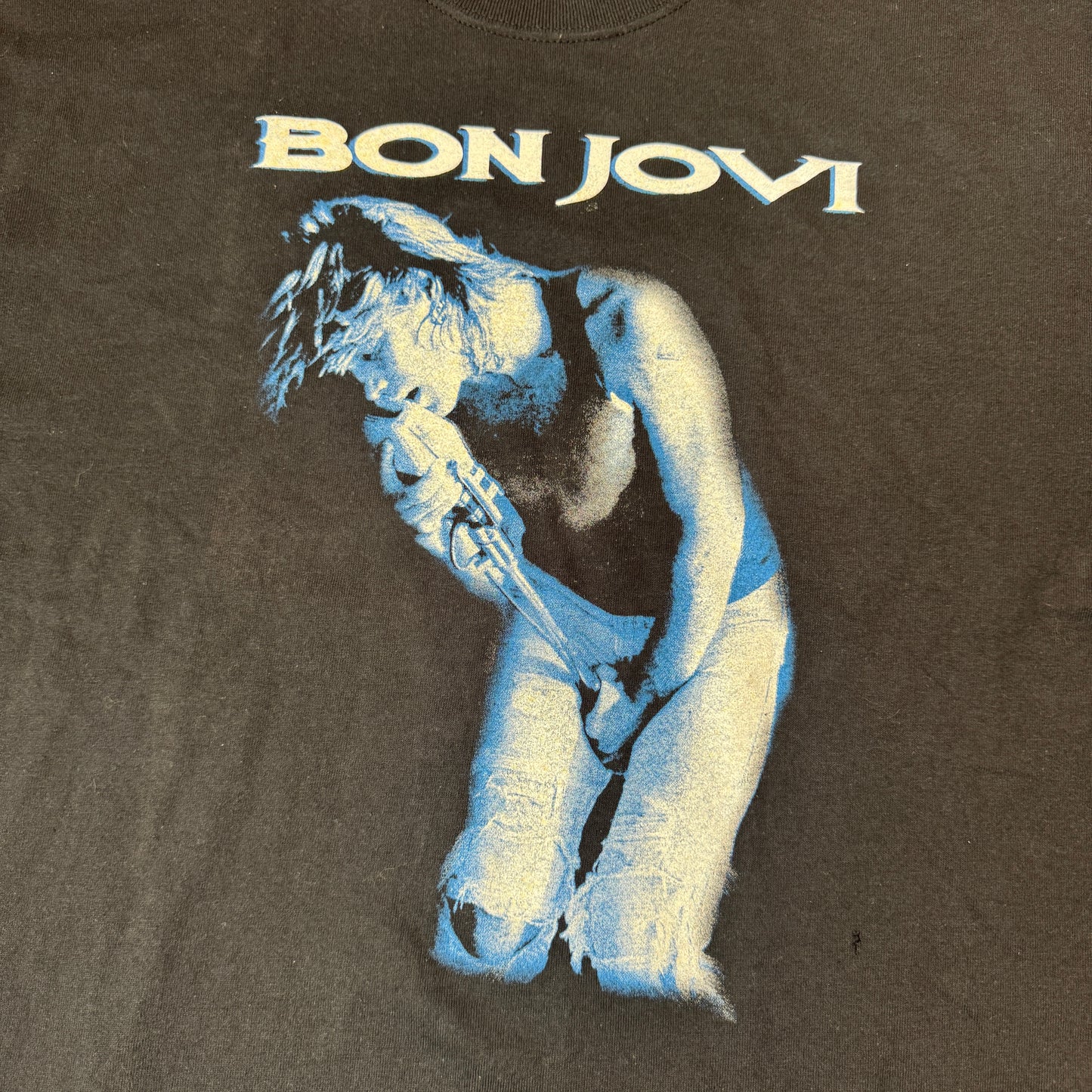 (L) Vintage Bon Jovi Crush Tour T-Shirt Faded black