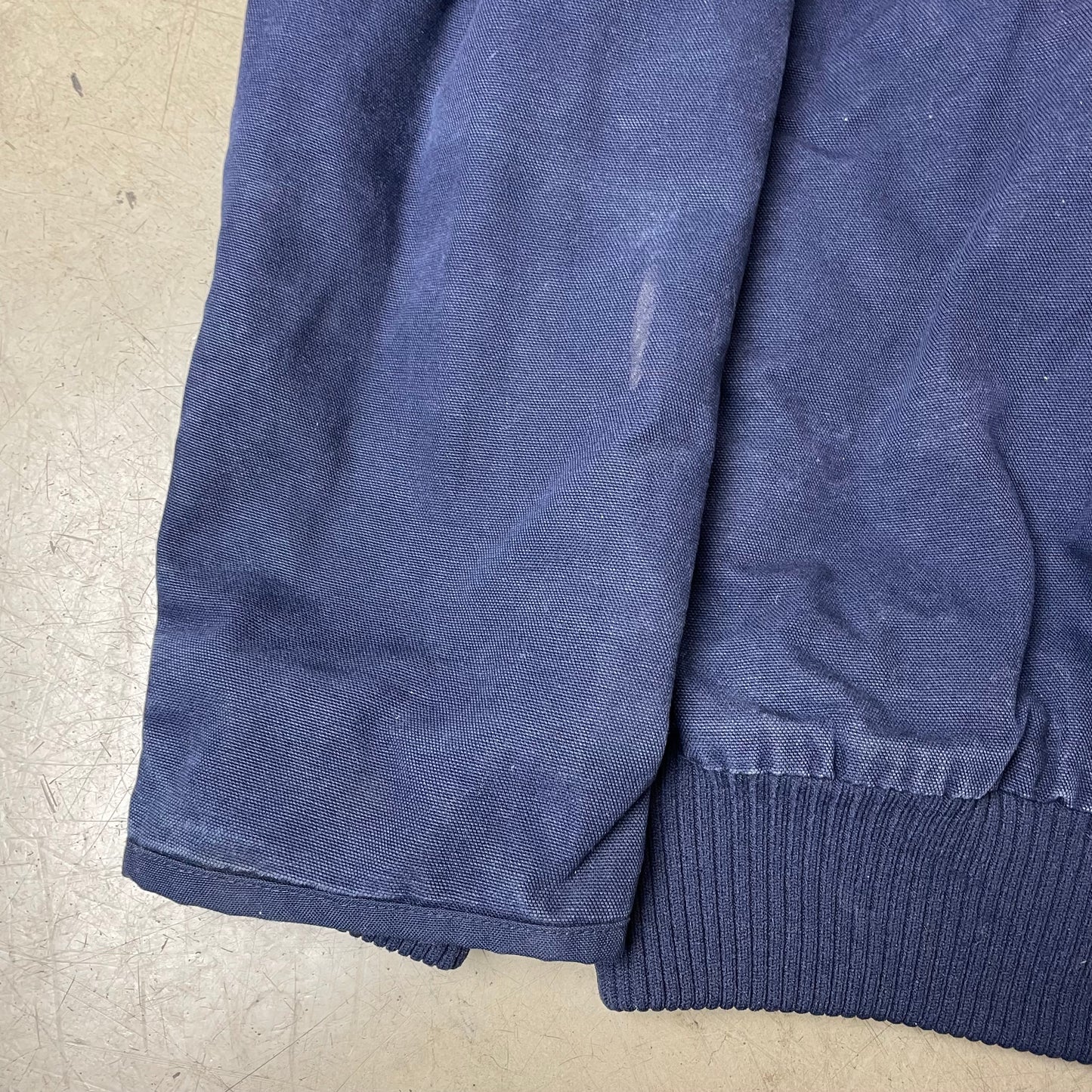 (L) Carhartt Hooded Active Jacket Workwear Navy dunkelblau