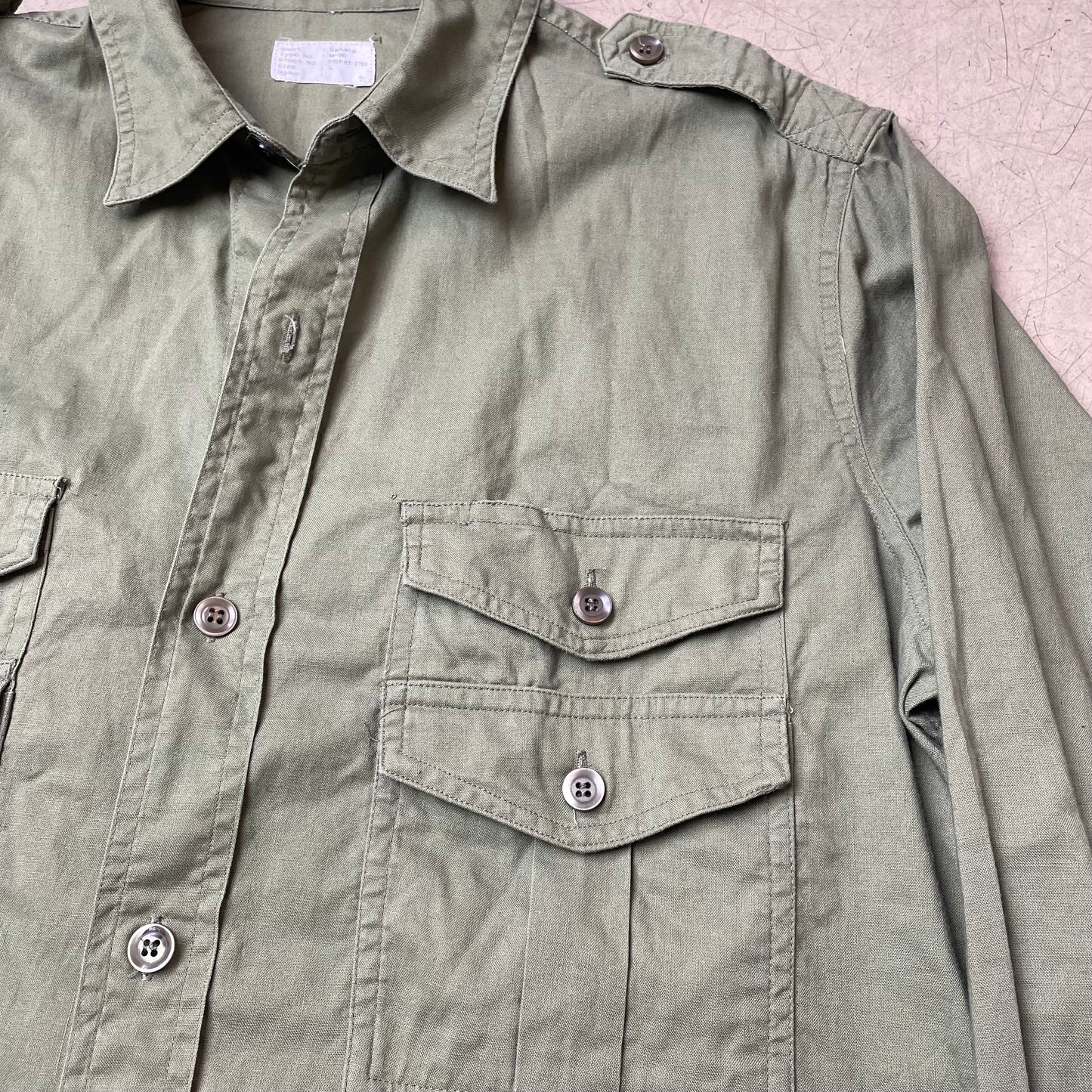 (L) Army Hemd olivgrün
