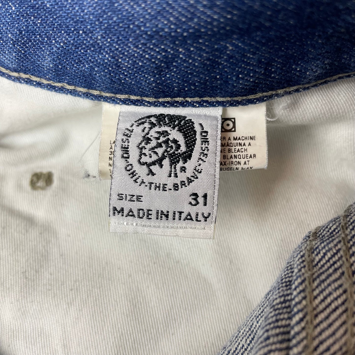 (M) Vintage Diesel Engineer Jeanshose blau W31
