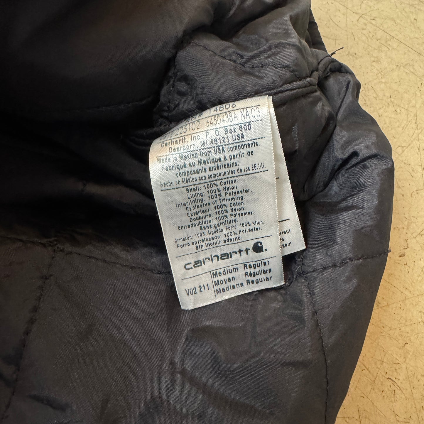 (M) Carhartt Duck Weste Forest Green