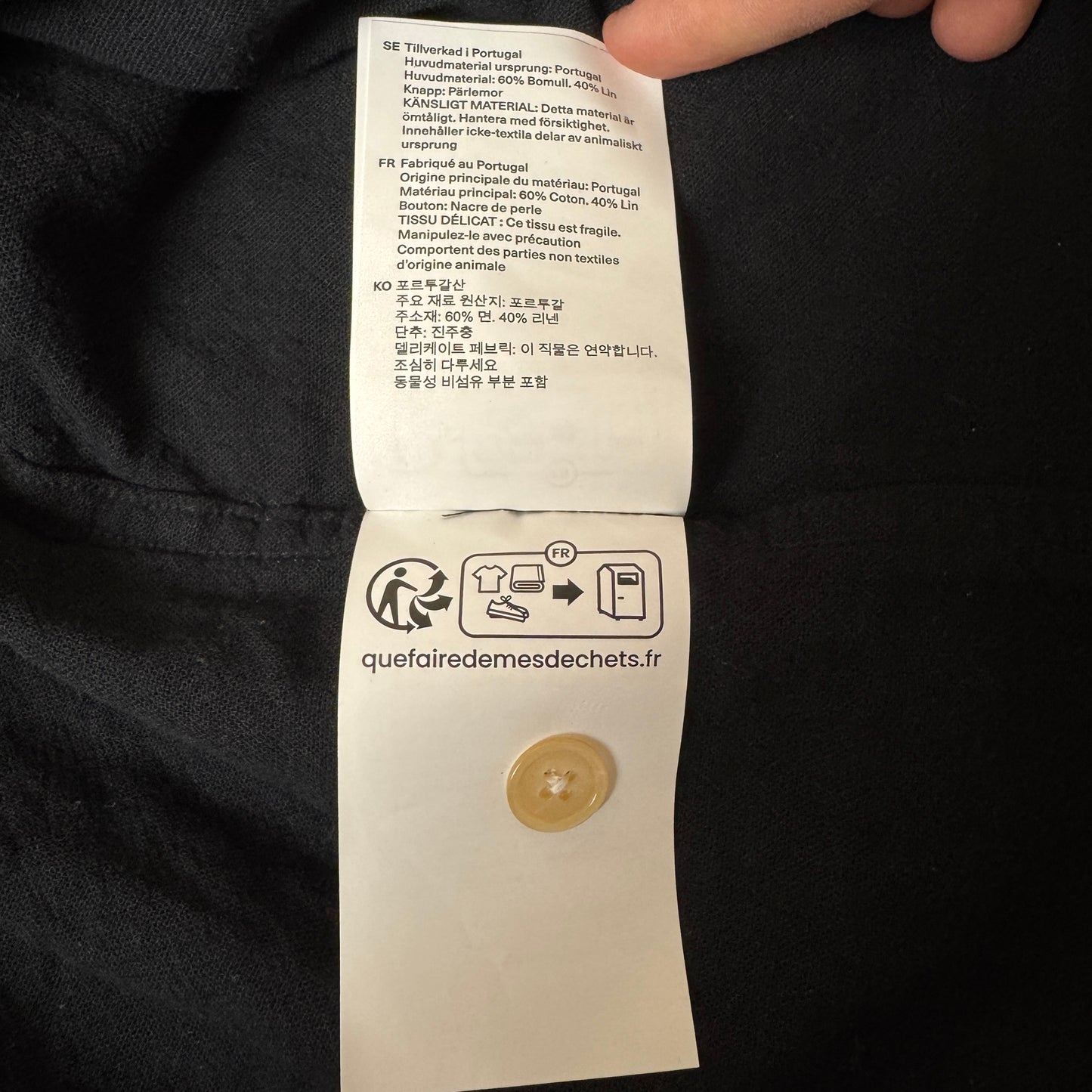 (M-L) Our Legacy Flanellhemd EU Gr. 44