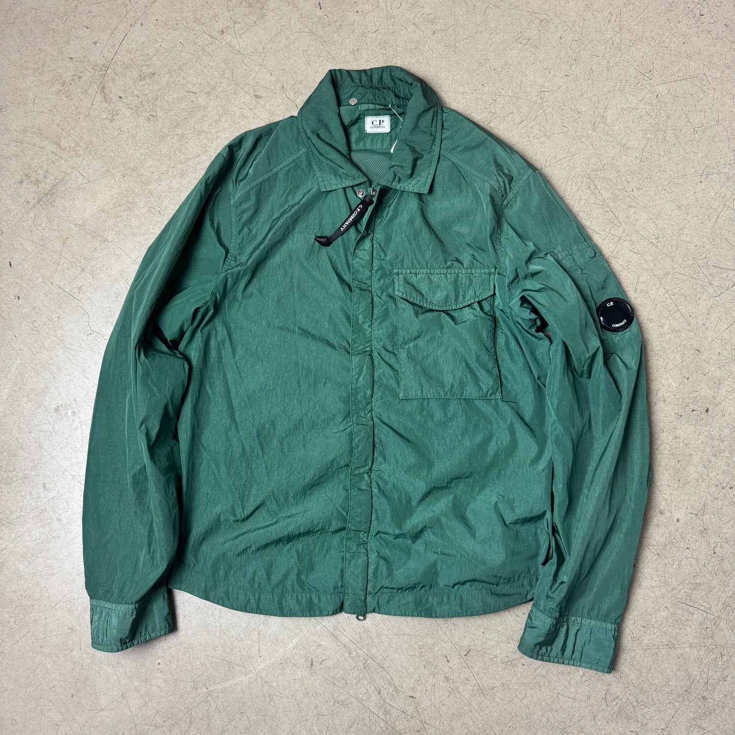 (S-M) C.P. Company Chrome-R Jacket dunkelgrün