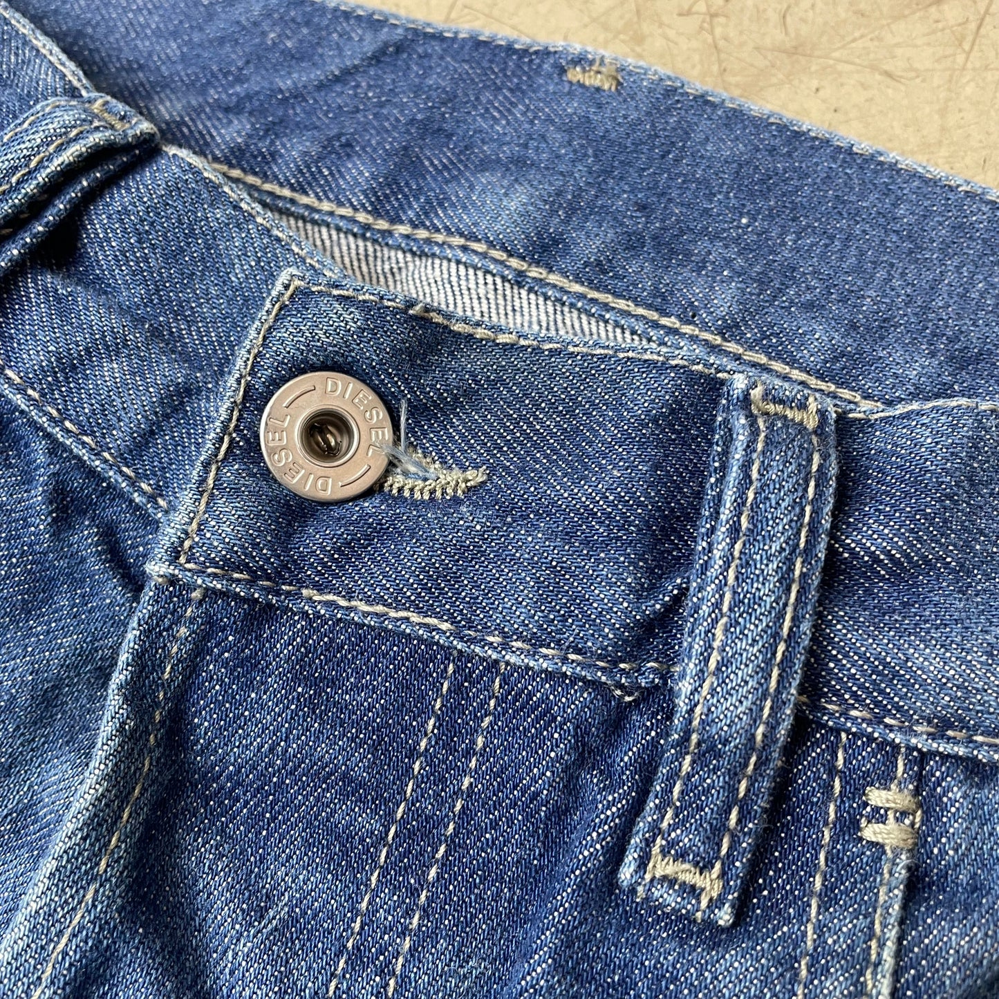 (M) Vintage Diesel Engineer Jeanshose blau W31