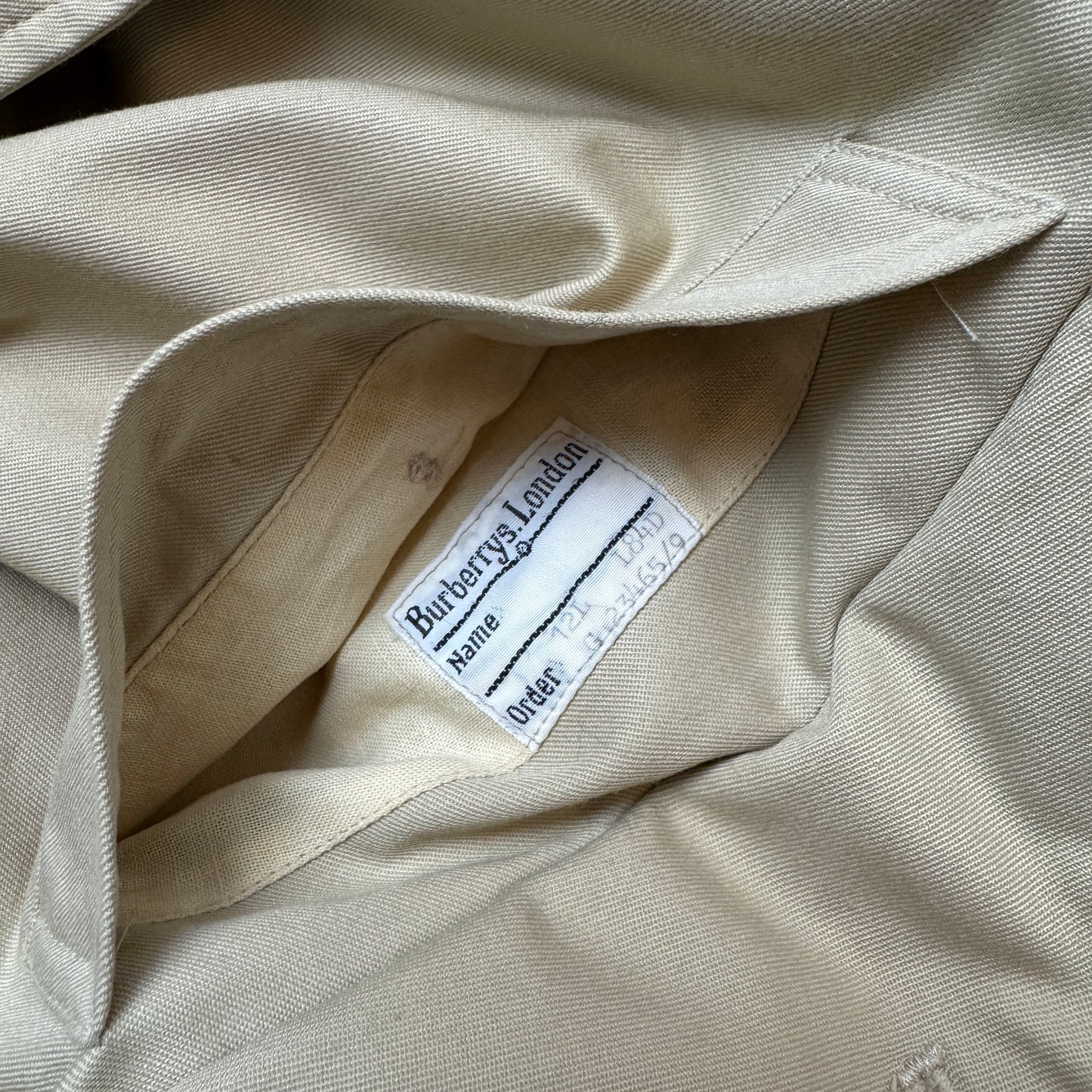(WMN S-M) 1980s Burberrys Trench Coat