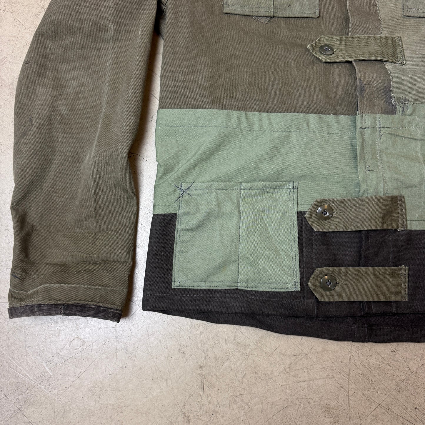 (XL) Reworked 1of1 Army Jacket