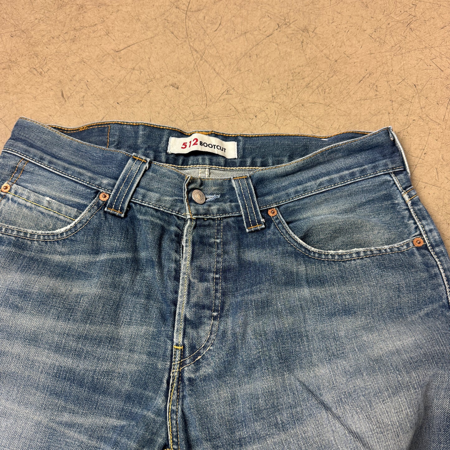 (L) Levi’s 512 Bootcut Jeanshose W34/L32